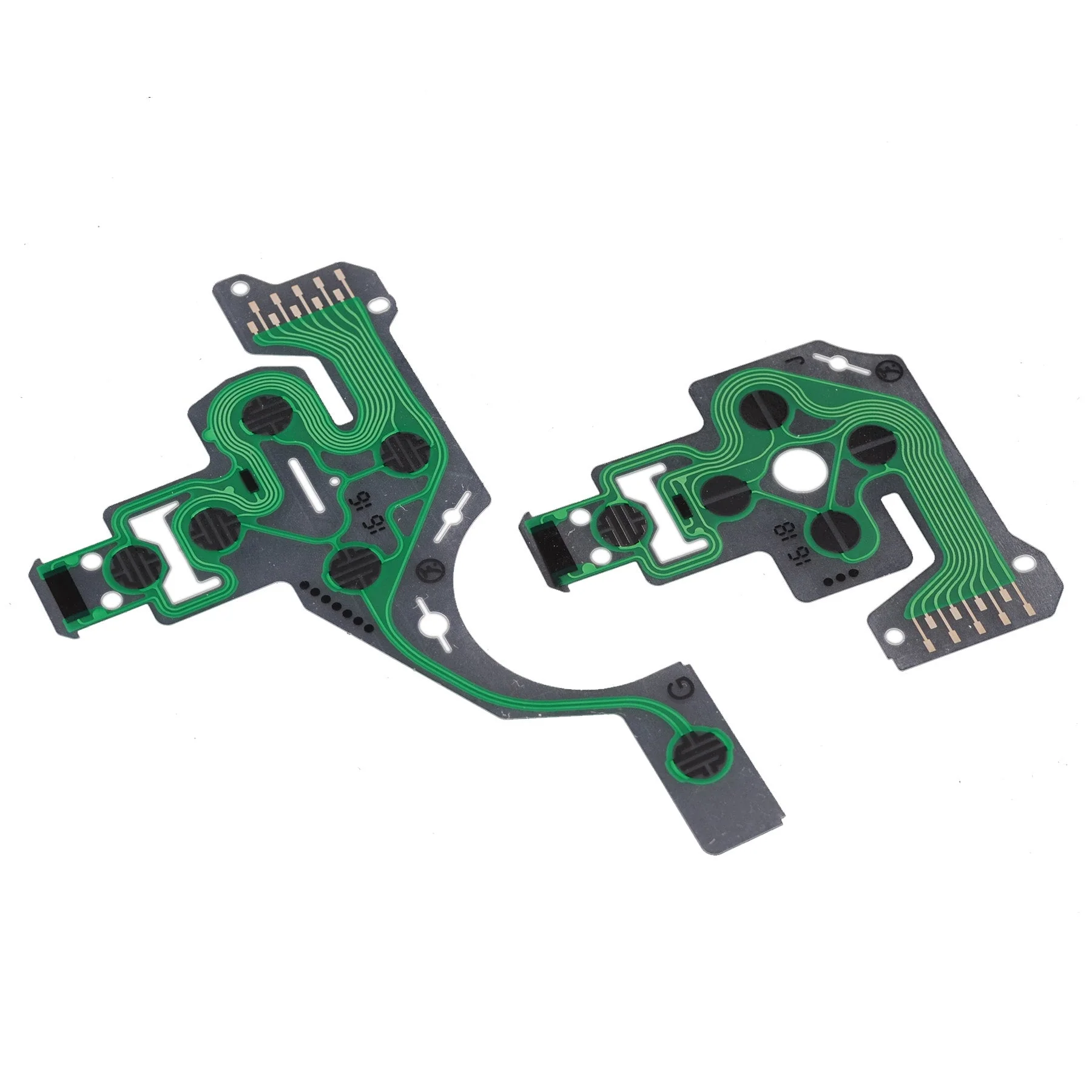 eXtremeRate 2 Pcs Replacement Kit Button Conductive Flex Cable Film for PS4 Controller JDM-030 - GRA00023*2 - Image 4