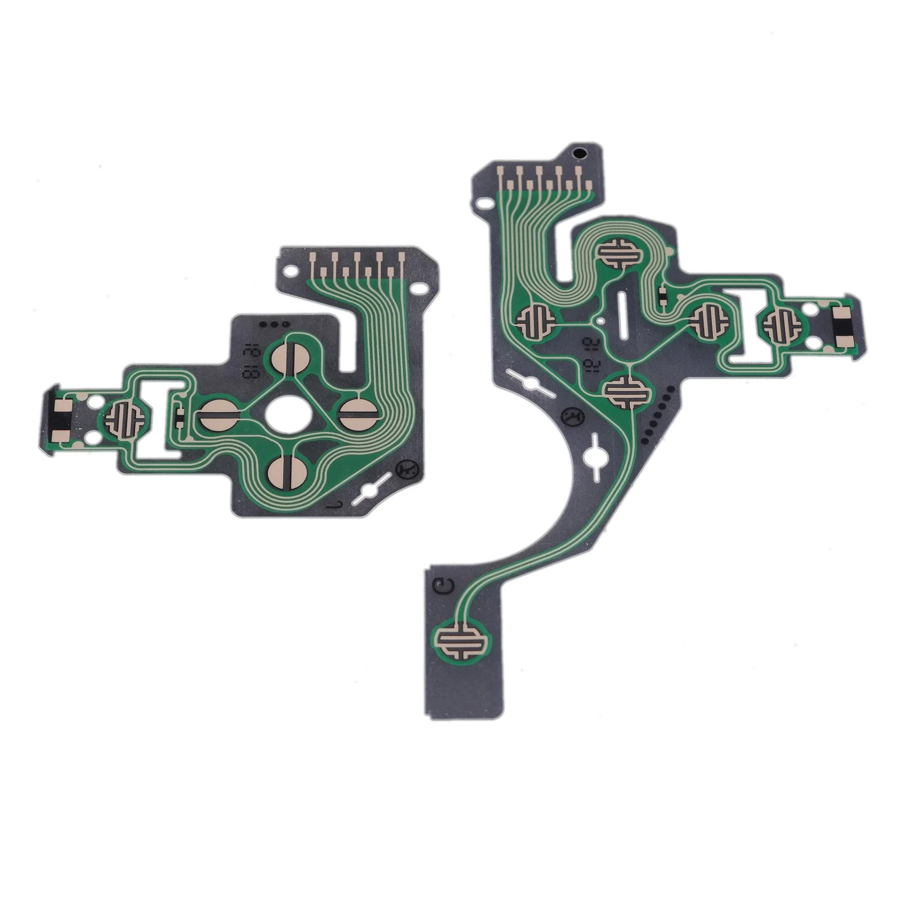 eXtremeRate 2 Pcs Replacement Kit Button Conductive Flex Cable Film for PS4 Controller JDM-030 - GRA00023*2 - Image 5