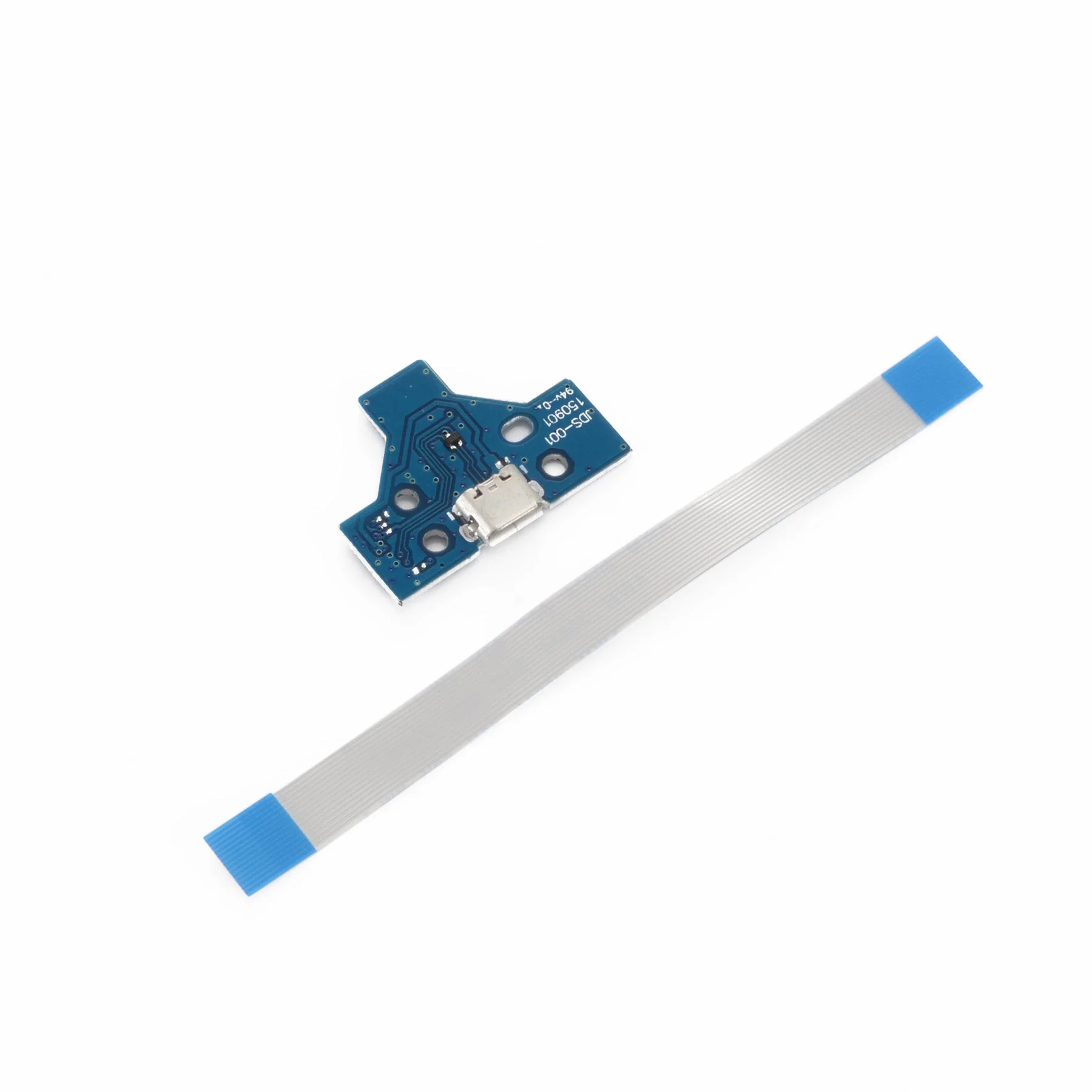 eXtremeRate 5 Set Repair Parts 14pin Charging Port PCB Board + Flex Cable for PS4 Controller - GP4F0042*5 - Image 5