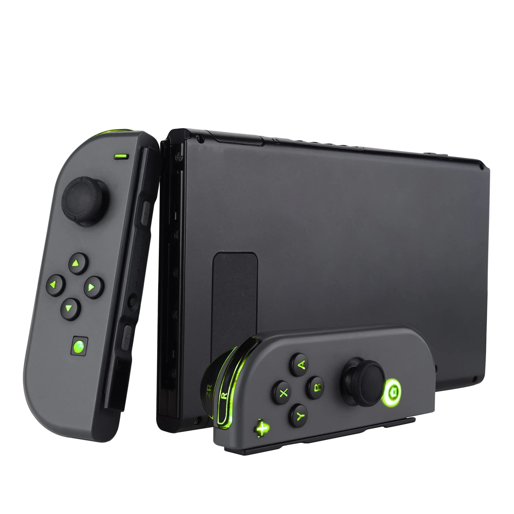 eXtremeRate Multi-Colors Luminated Buttons DFS LED Kit for NS Switch & Switch OLED Model Joycon - Black - Image 5