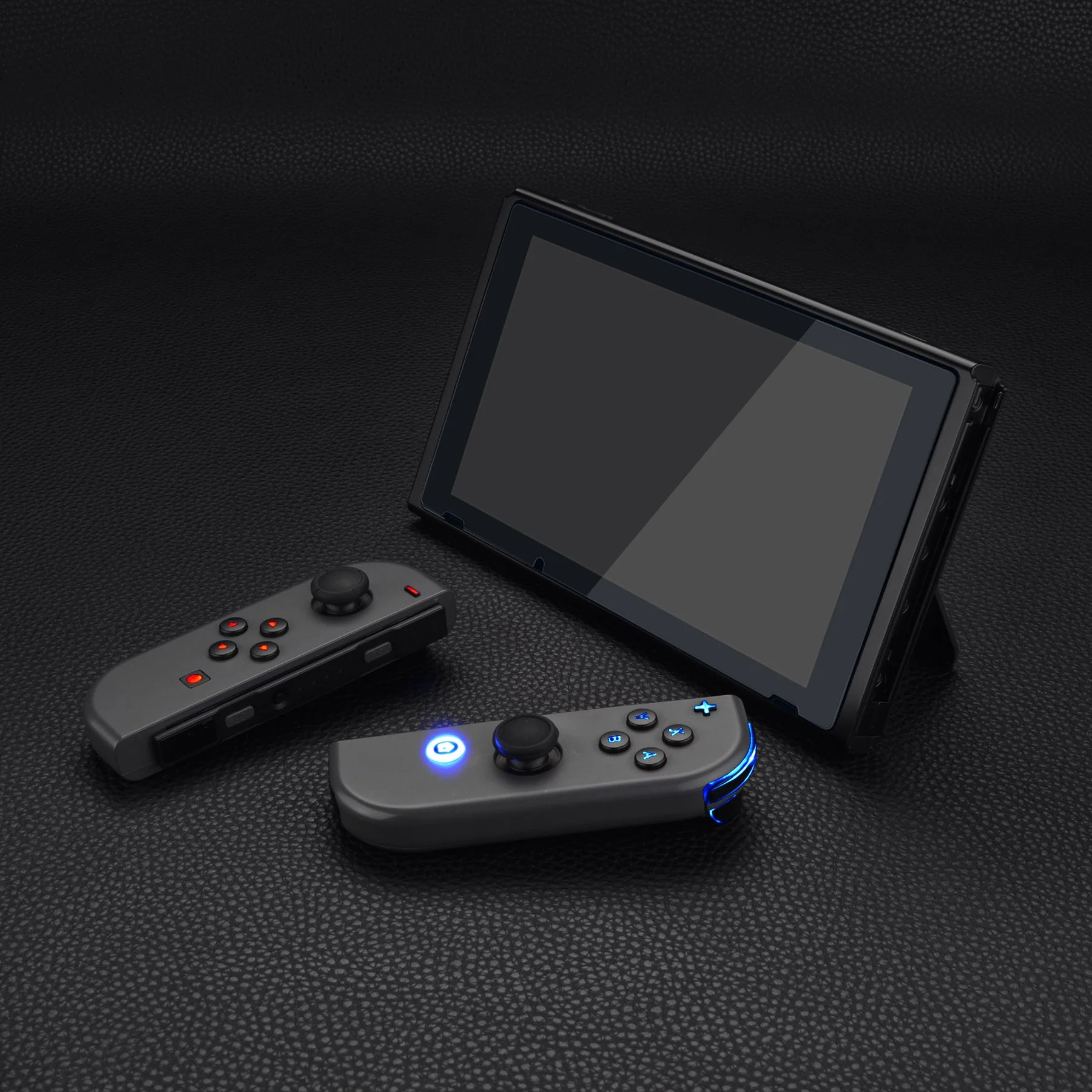 eXtremeRate Multi-Colors Luminated Buttons DFS LED Kit for NS Switch & Switch OLED Model Joycon - Black - Image 7