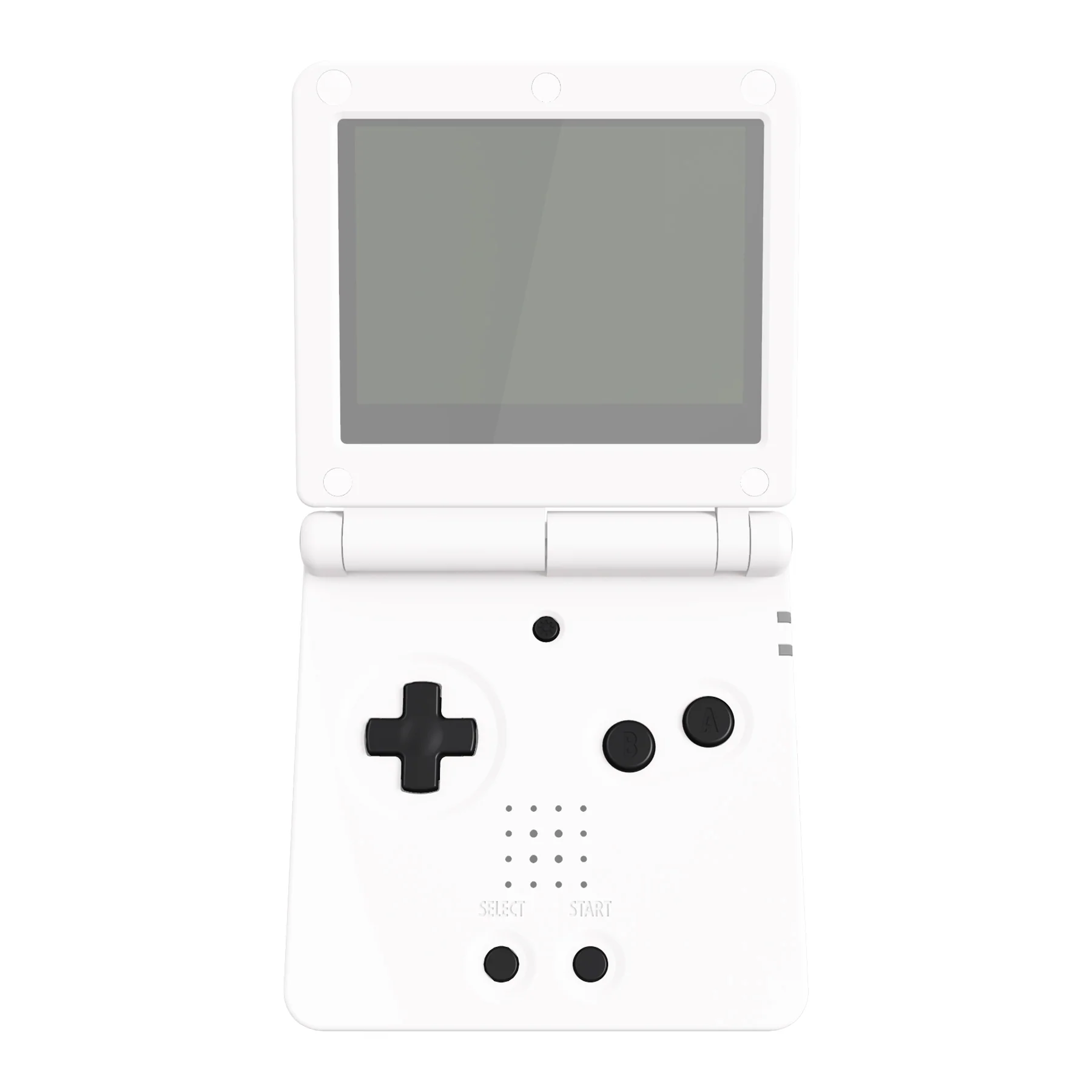 eXtremeRate Custom Replacement Full Set Buttons for Gameboy Advance SP GBA SP Console - Black