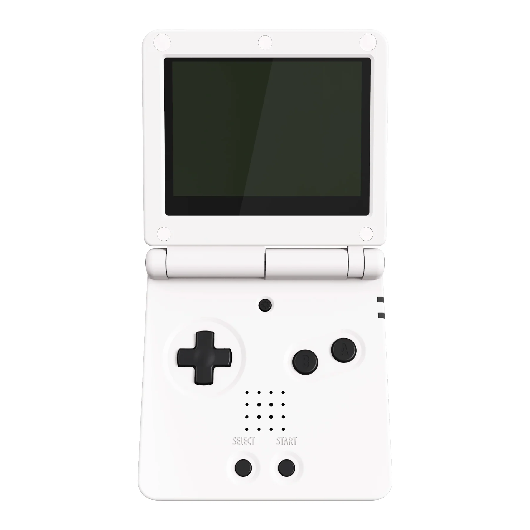 eXtremeRate Custom Replacement Full Set Buttons for Gameboy Advance SP GBA SP Console - Black - Image 5