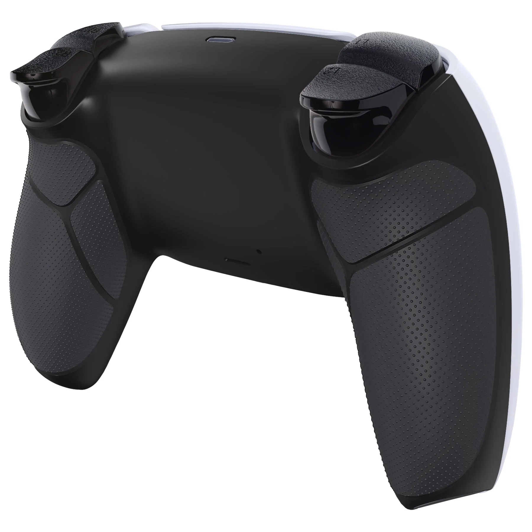 eXtremeRate Performance Grip Replacement Back Housing Bottom Shell Compatible with PS5 Controller BDM-010/020/030/040/050 - Rubberized Black - Image 5