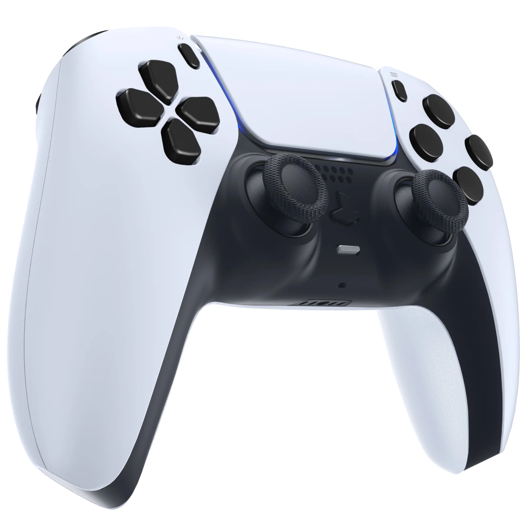 eXtremeRate Replacement Full Set Buttons Compatible with PS5 Controller BDM-030/040/050/060 - Black - Image 6