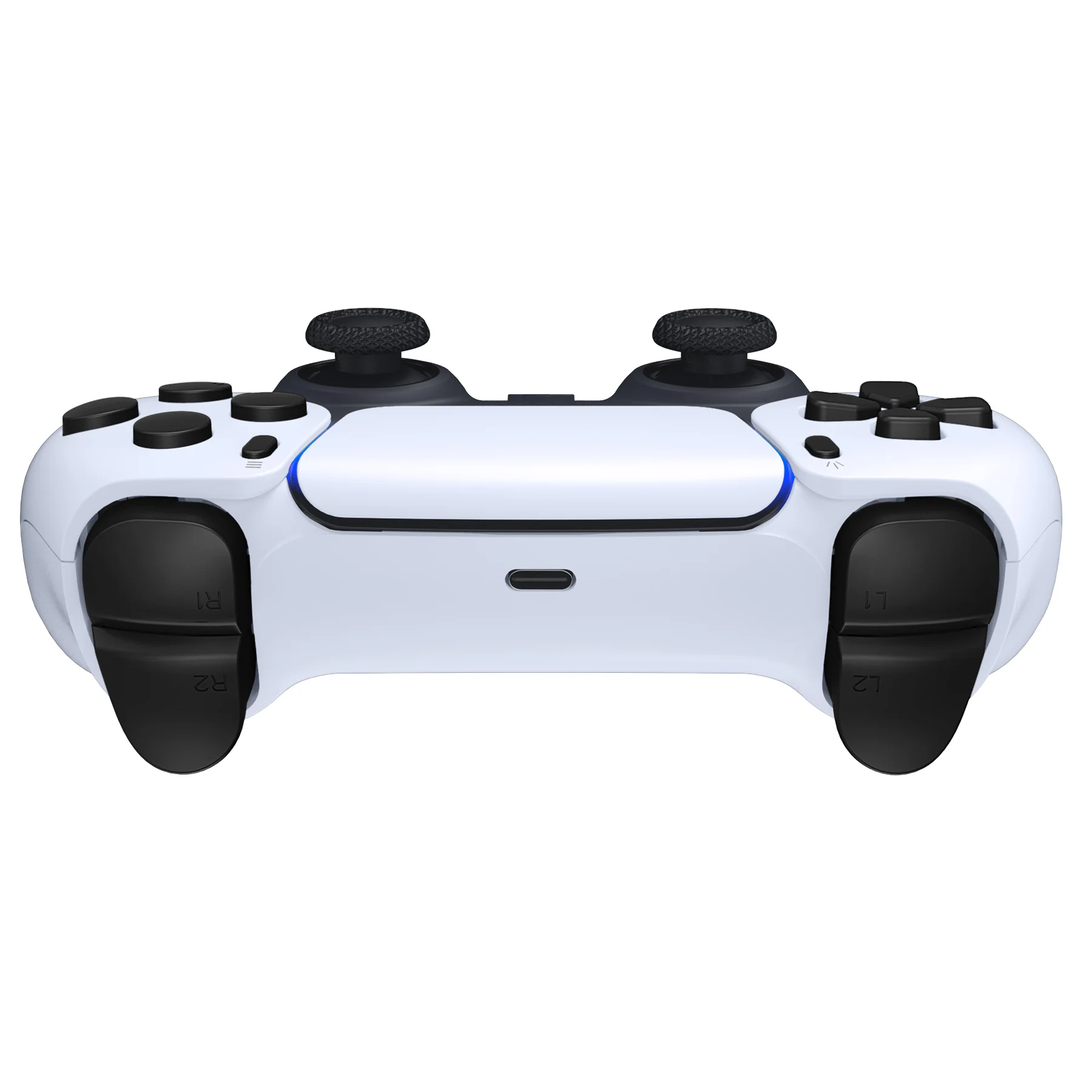 eXtremeRate Replacement Full Set Buttons Compatible with PS5 Controller BDM-030/040/050/060 - Black - Image 8