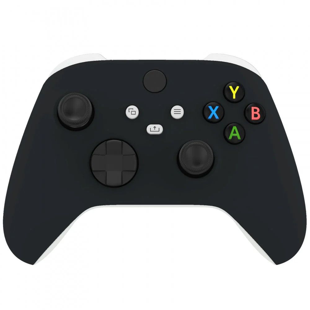 eXtremeRate Replacement Front Housing Shell for Xbox Series X & S Controller - Black