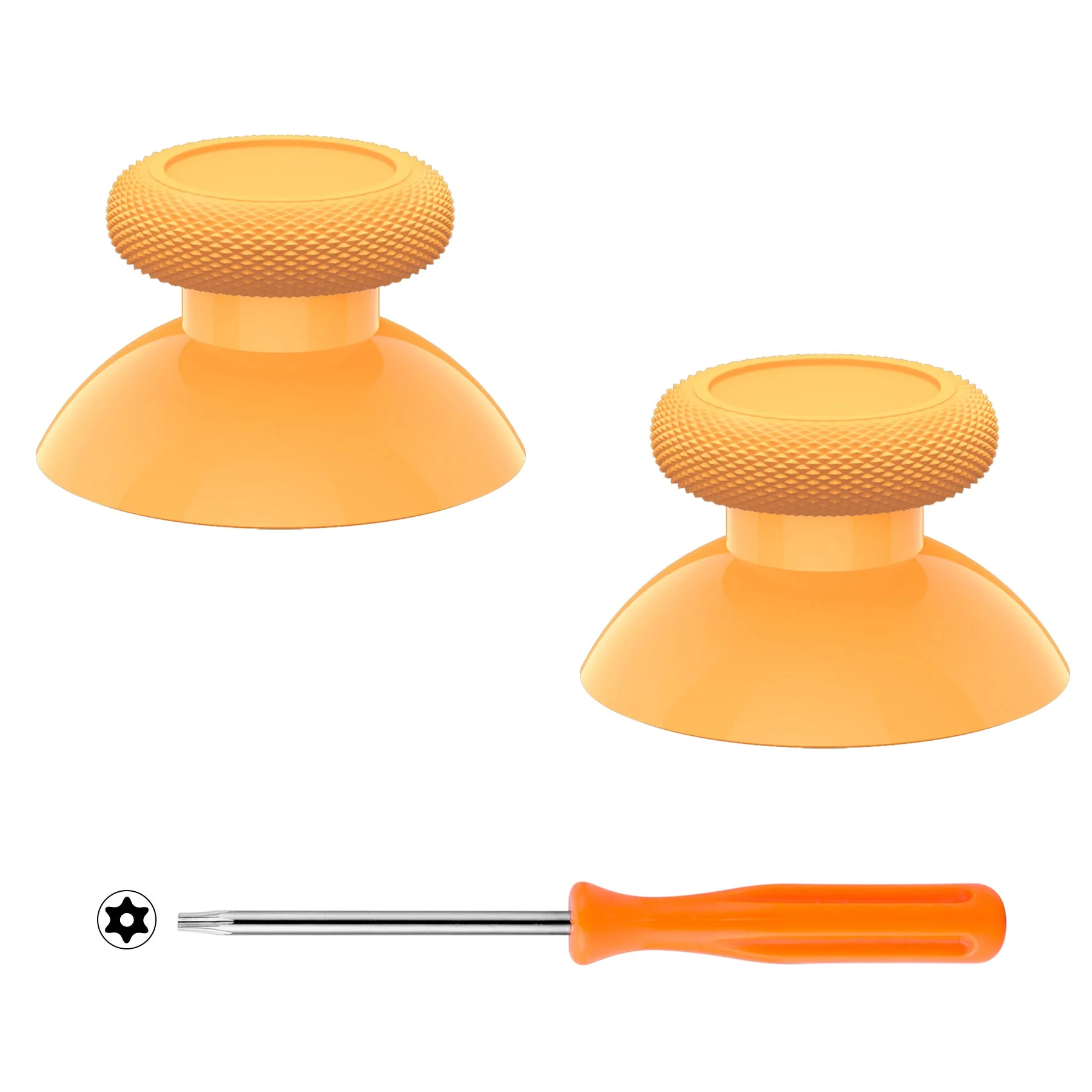 eXtremeRate Replacement Thumbsticks for Xbox Series X/S Controller & Xbox One X/S Controller & Xbox One Standard Controller & Xbox One Elite Controller - Caution Yellow