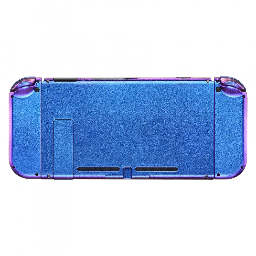eXtremeRate Replacement Full Set Shells with Buttons for Nintendo Switch - Chameleon Purple Blue - Image 9