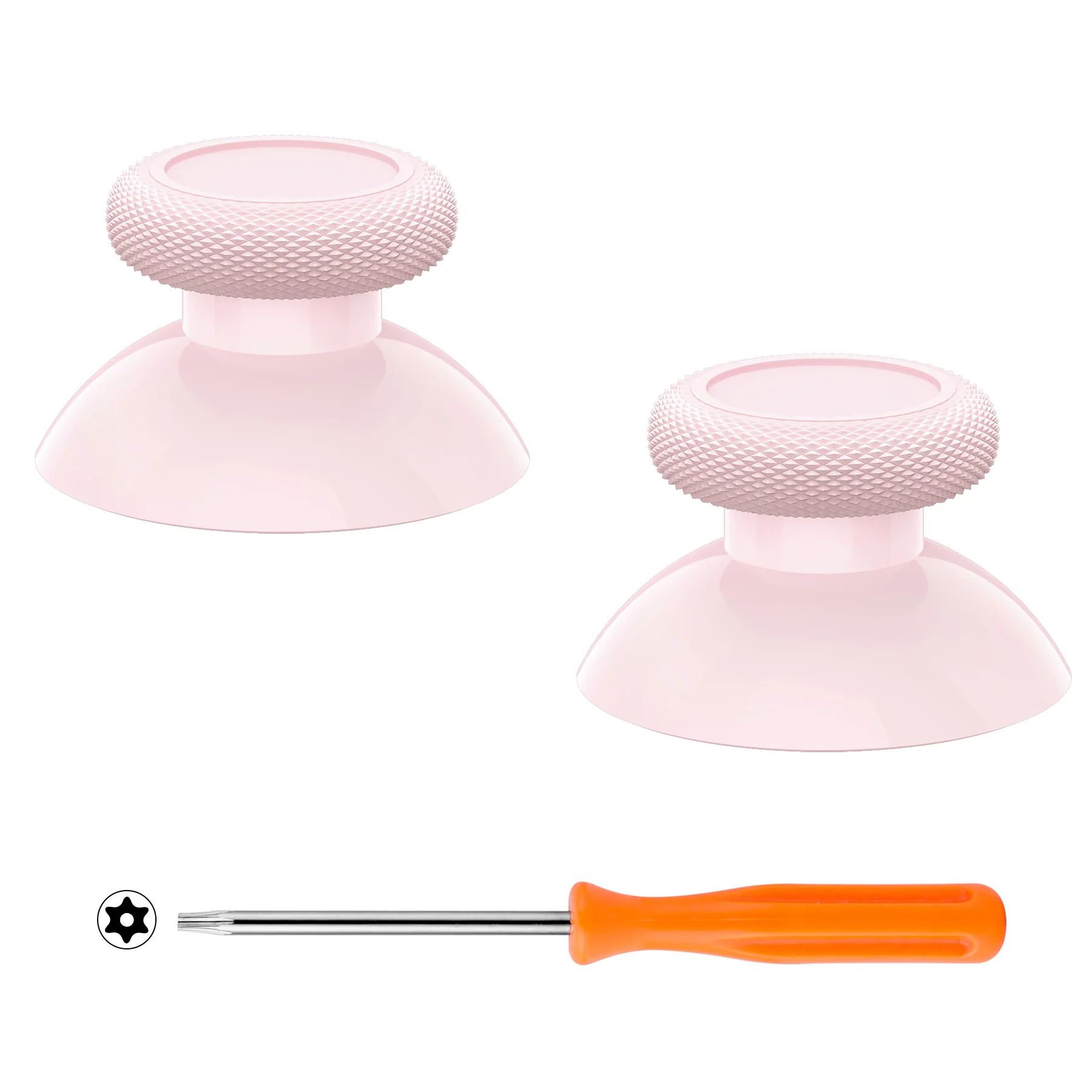 eXtremeRate Replacement Thumbsticks for Xbox Series X/S Controller & Xbox One X/S Controller & Xbox One Standard Controller & Xbox One Elite Controller - Cherry Blossoms Pink