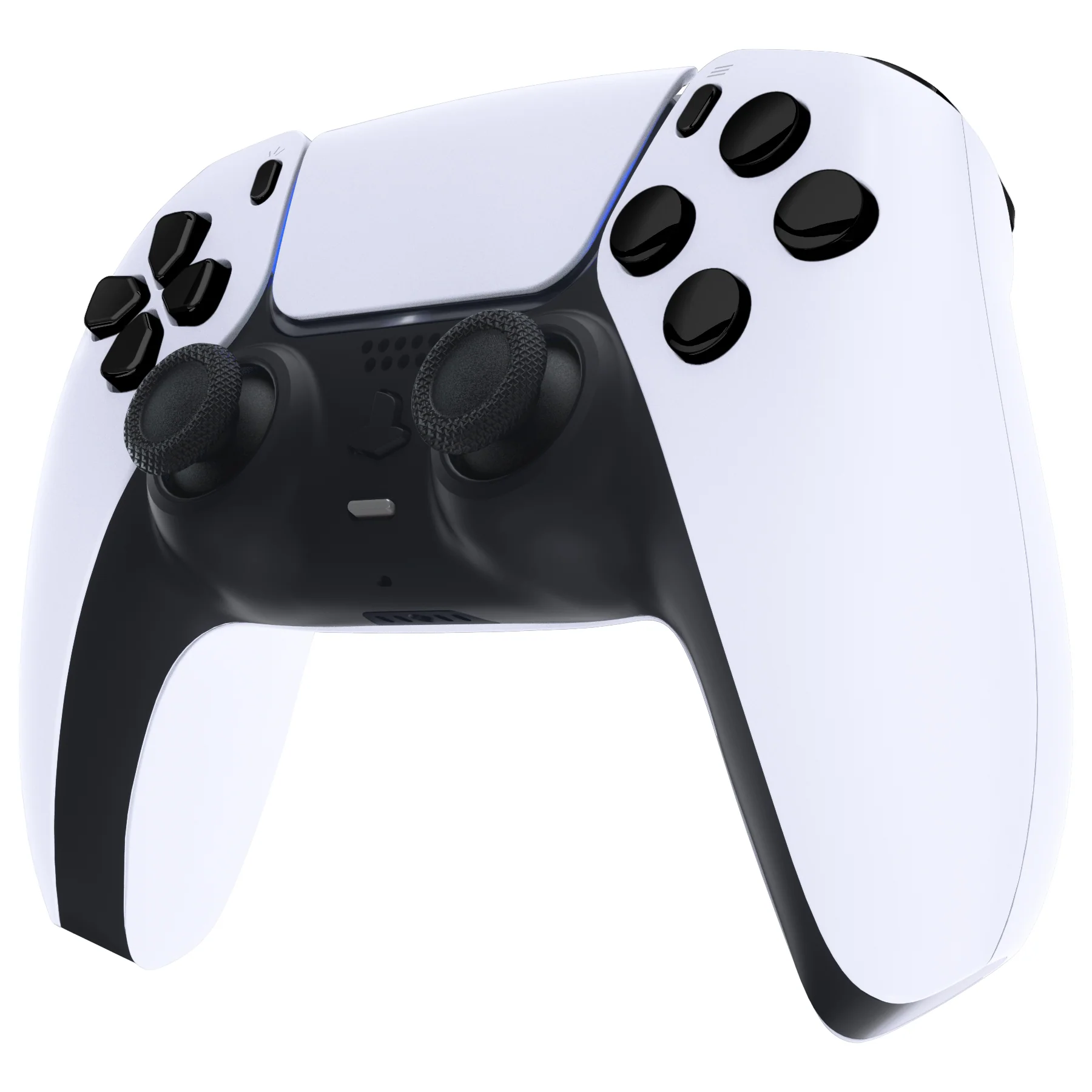 eXtremeRate Replacement Full Set Buttons Compatible with PS5 Controller BDM-010/020 - Chrome Black - Image 4