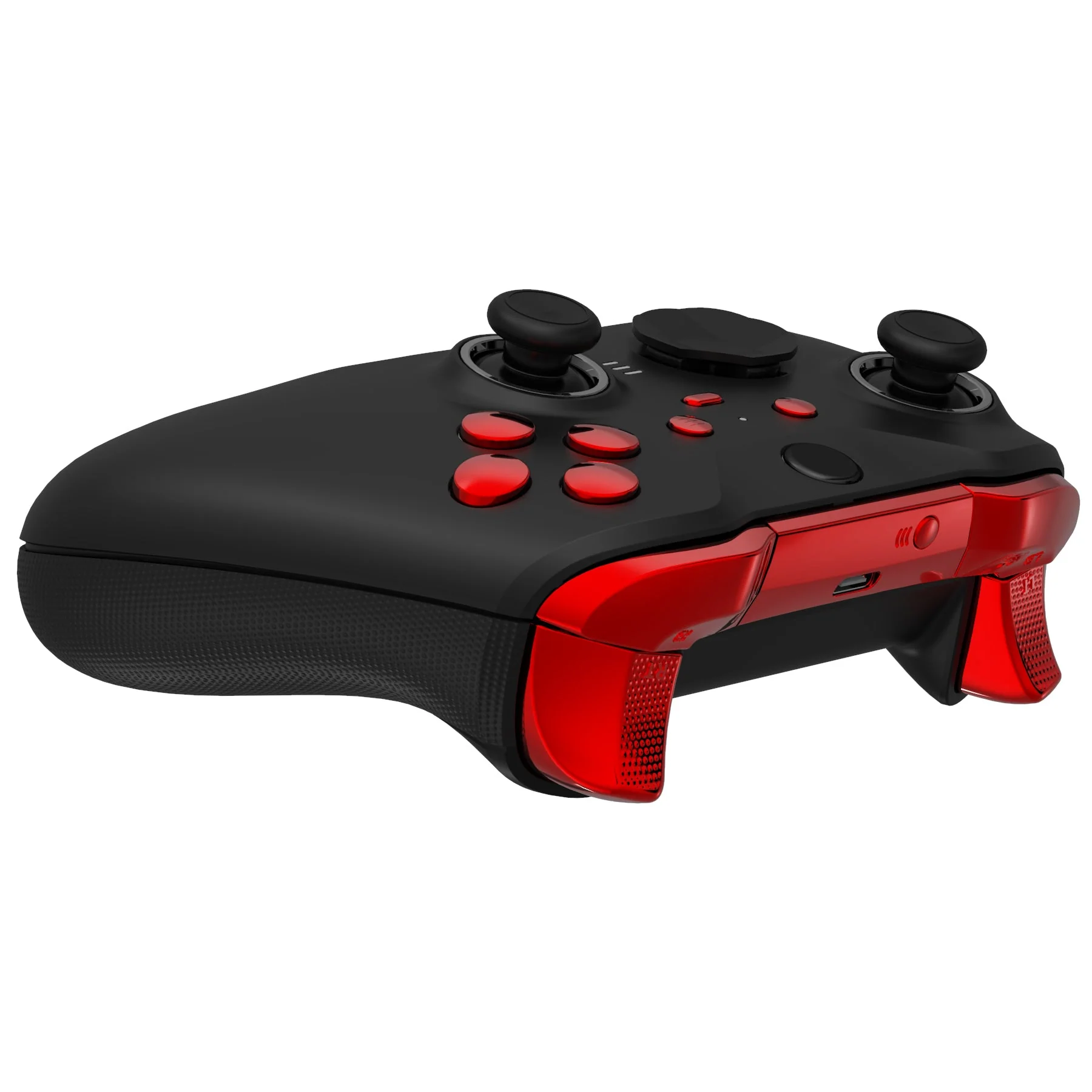 eXtremeRate Replacement Buttons Kit for Xbox One Elite Series 2 & Elite 2 Core Controller - Chrome Red - Image 6