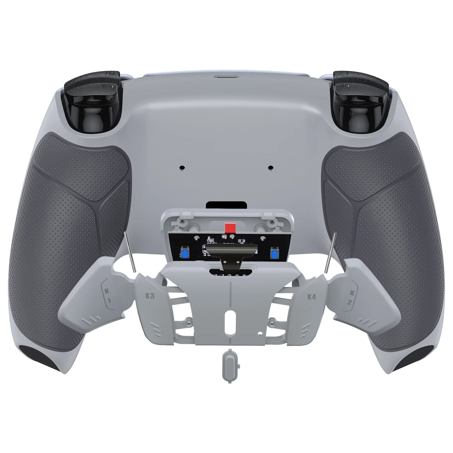 eXtremeRate Remappable RISE4 Remap Kit for PS5 Controller BDM-010/020 - Rubberized Classic Gray - Image 6