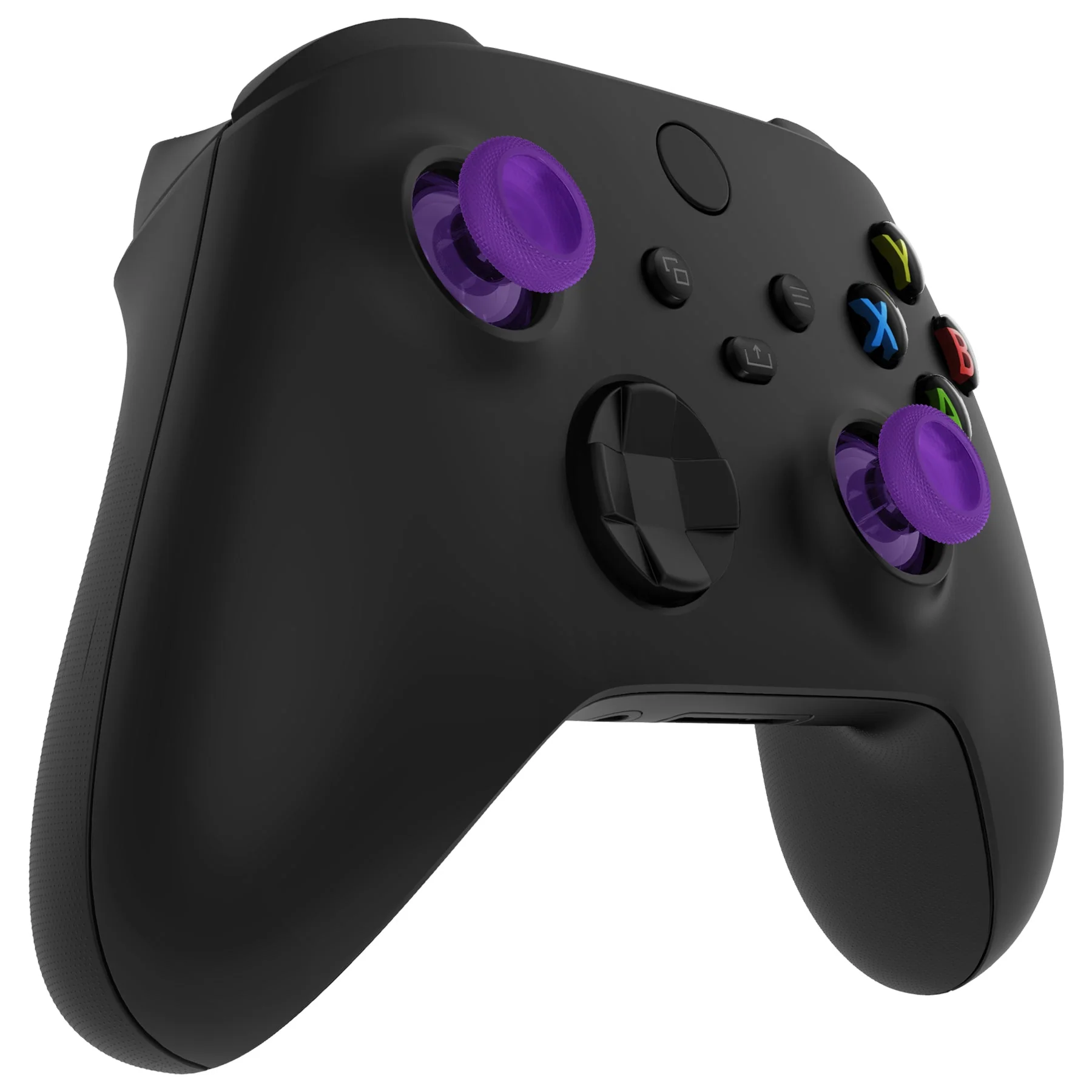 eXtremeRate Replacement Thumbsticks for Xbox Series X/S Controller & Xbox One X/S Controller & Xbox One Standard Controller & Xbox One Elite Controller - Clear Atomic Purple - Image 5