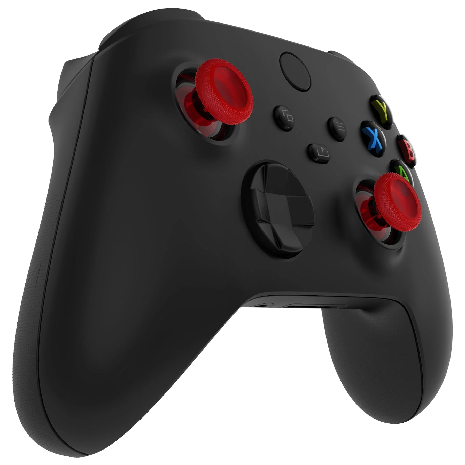 eXtremeRate Replacement Thumbsticks for Xbox Series X/S Controller & Xbox One X/S Controller & Xbox One Standard Controller & Xbox One Elite Controller - Clear Red - Image 5