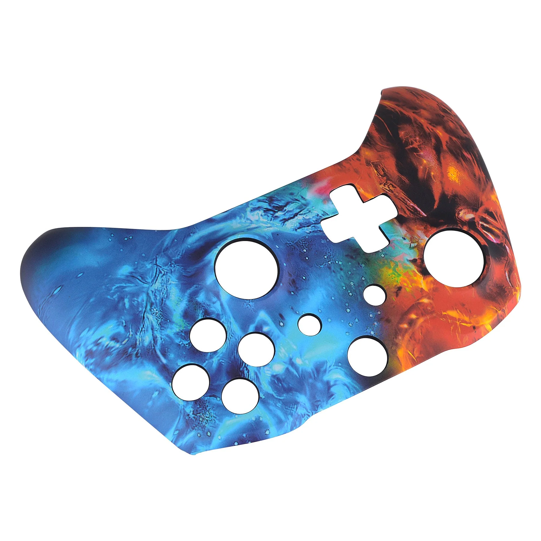 eXtremeRate Replacement Front Housing Shell for Xbox One X & S Controller (Model 1708) - Conflict Soul - Image 8