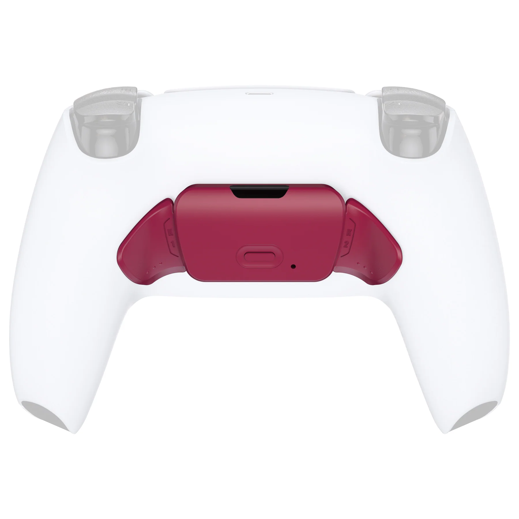 eXtremeRate Replacement Redesigned K1 K2 Back Buttons for eXtremerate RISE Remap Kit, Compatible with PS5 Controller - Cosmic Red