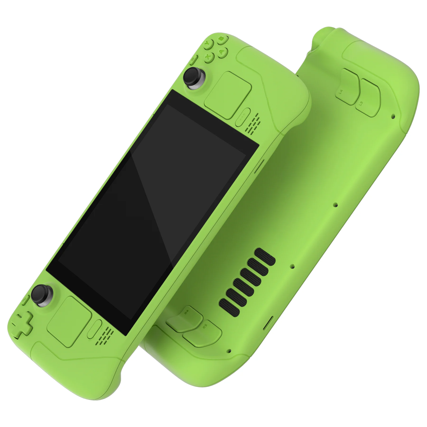 eXtremeRate Custom Full Set Shell with Buttons for Steam Deck LCD - Green - Image 2