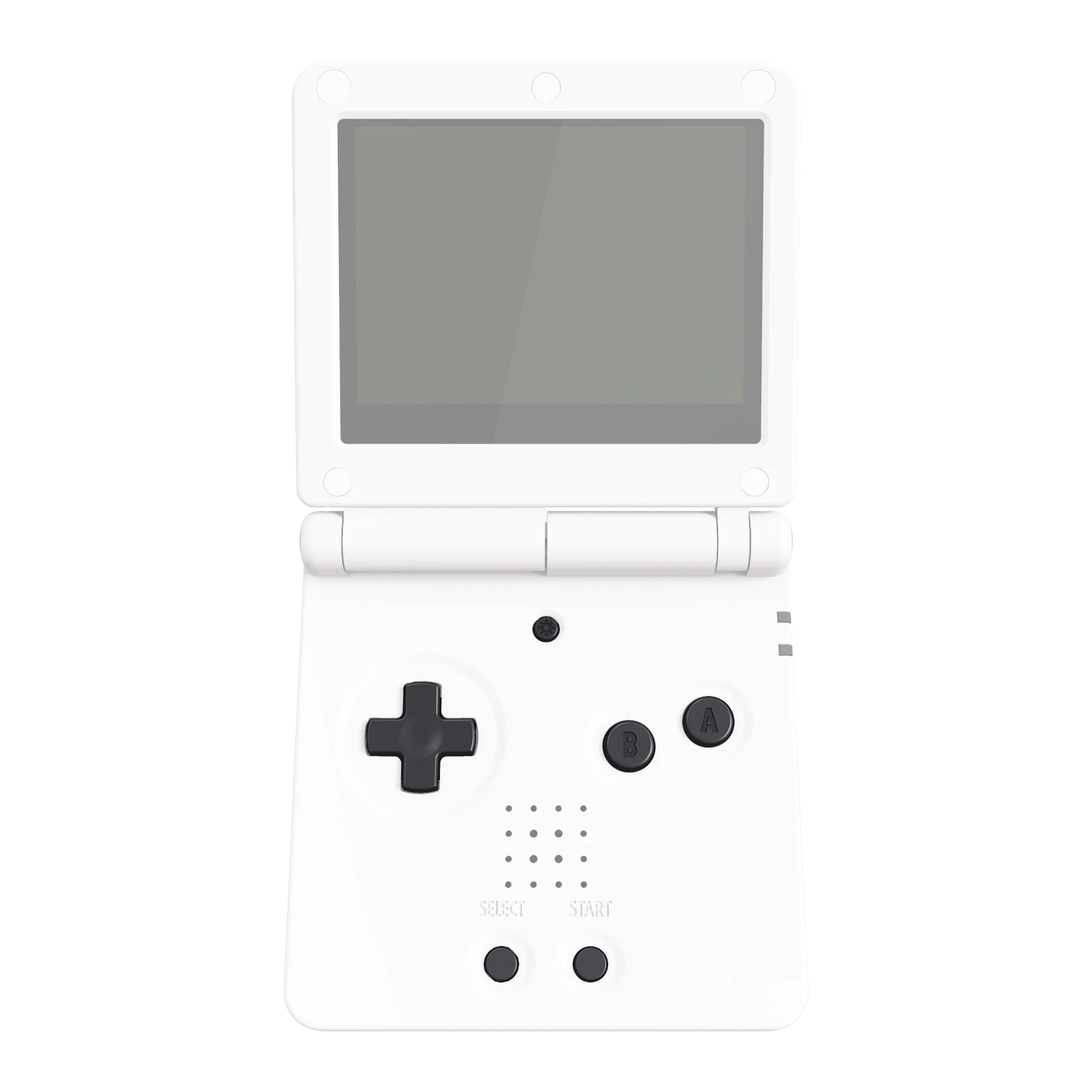 eXtremeRate Custom Replacement Full Set Buttons for Gameboy Advance SP GBA SP Console - Dark Gray