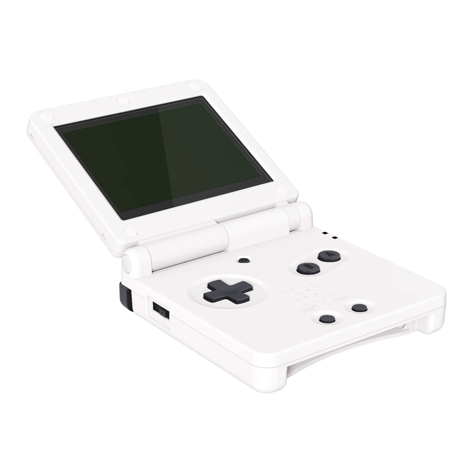 eXtremeRate Custom Replacement Full Set Buttons for Gameboy Advance SP GBA SP Console - Dark Gray - Image 3
