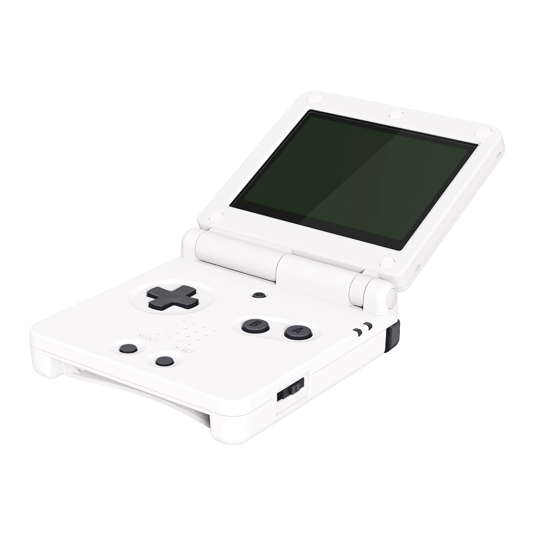 eXtremeRate Custom Replacement Full Set Buttons for Gameboy Advance SP GBA SP Console - Dark Gray - Image 4