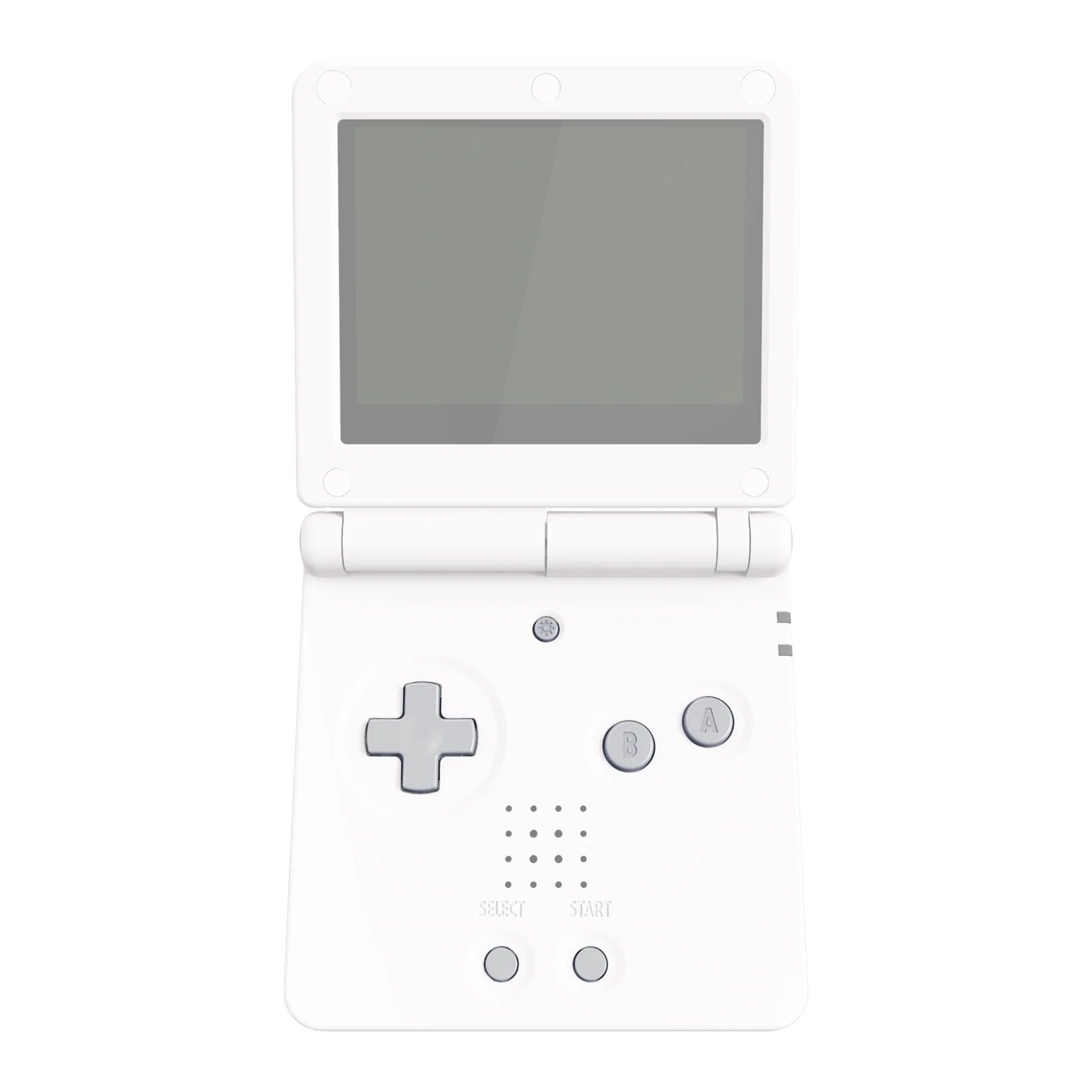 eXtremeRate Custom Replacement Full Set Buttons for Gameboy Advance SP GBA SP Console - Light Gray