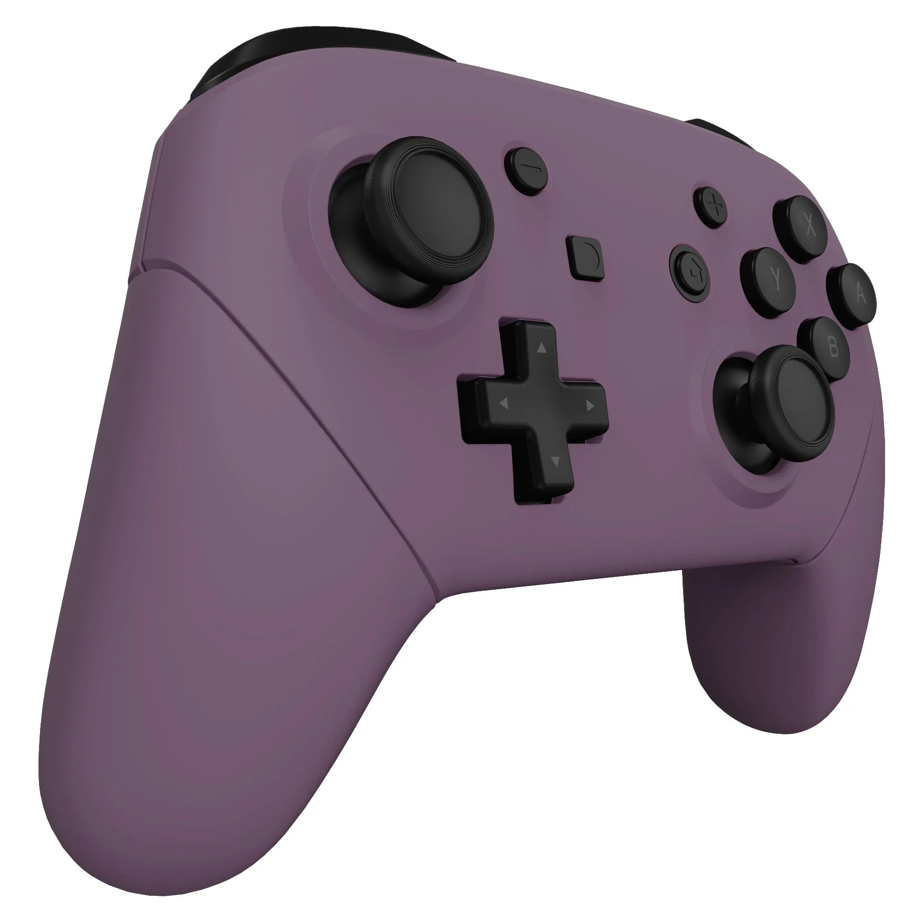 eXtremeRate Replacement Full Set Shell Faceplate Backplate Handles for Nintendo Switch Pro - Dark Grayish Violet - Image 5