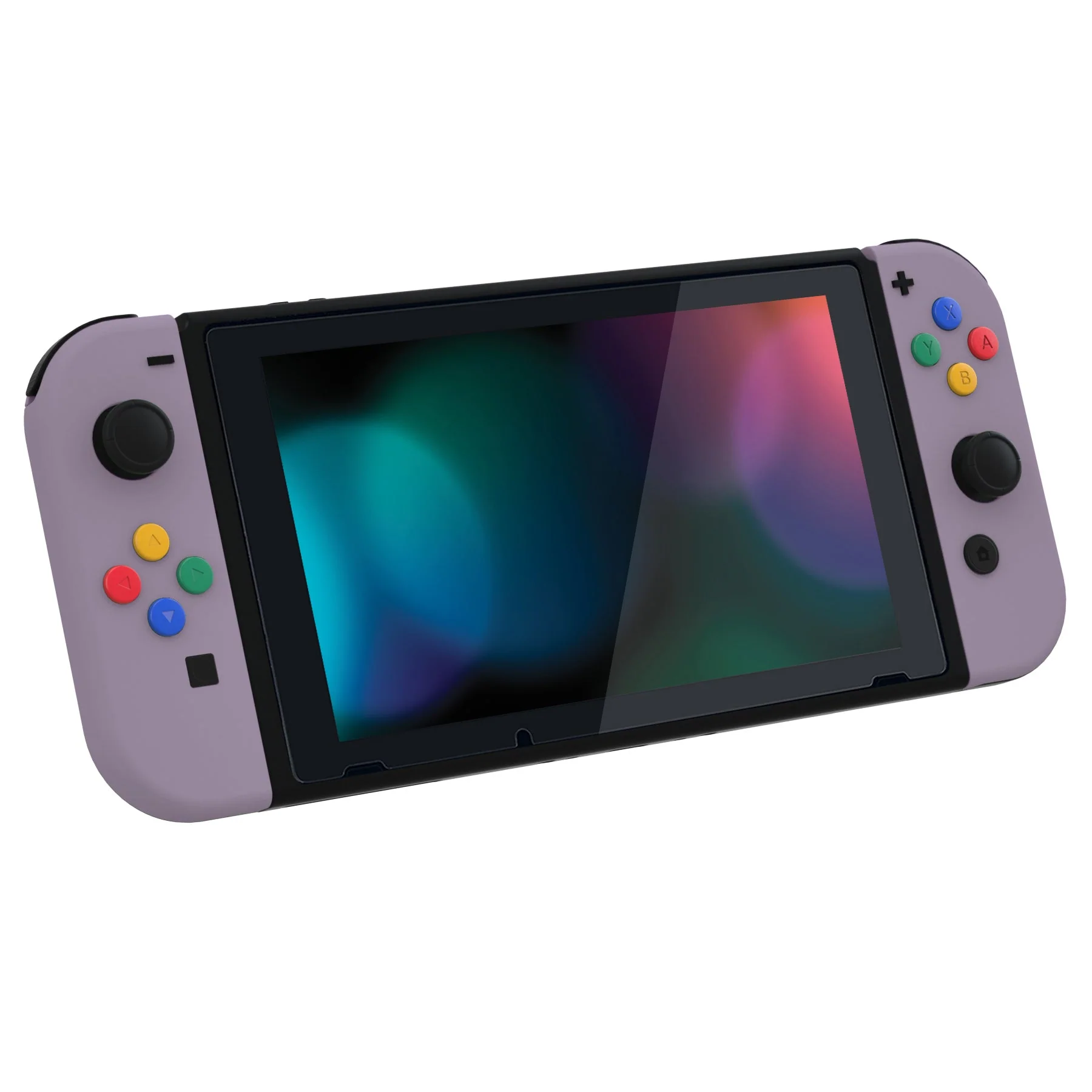 eXtremeRate Replacement Full Set Shells with Buttons for Nintendo Switch - Dark Grayish Violet - Image 8