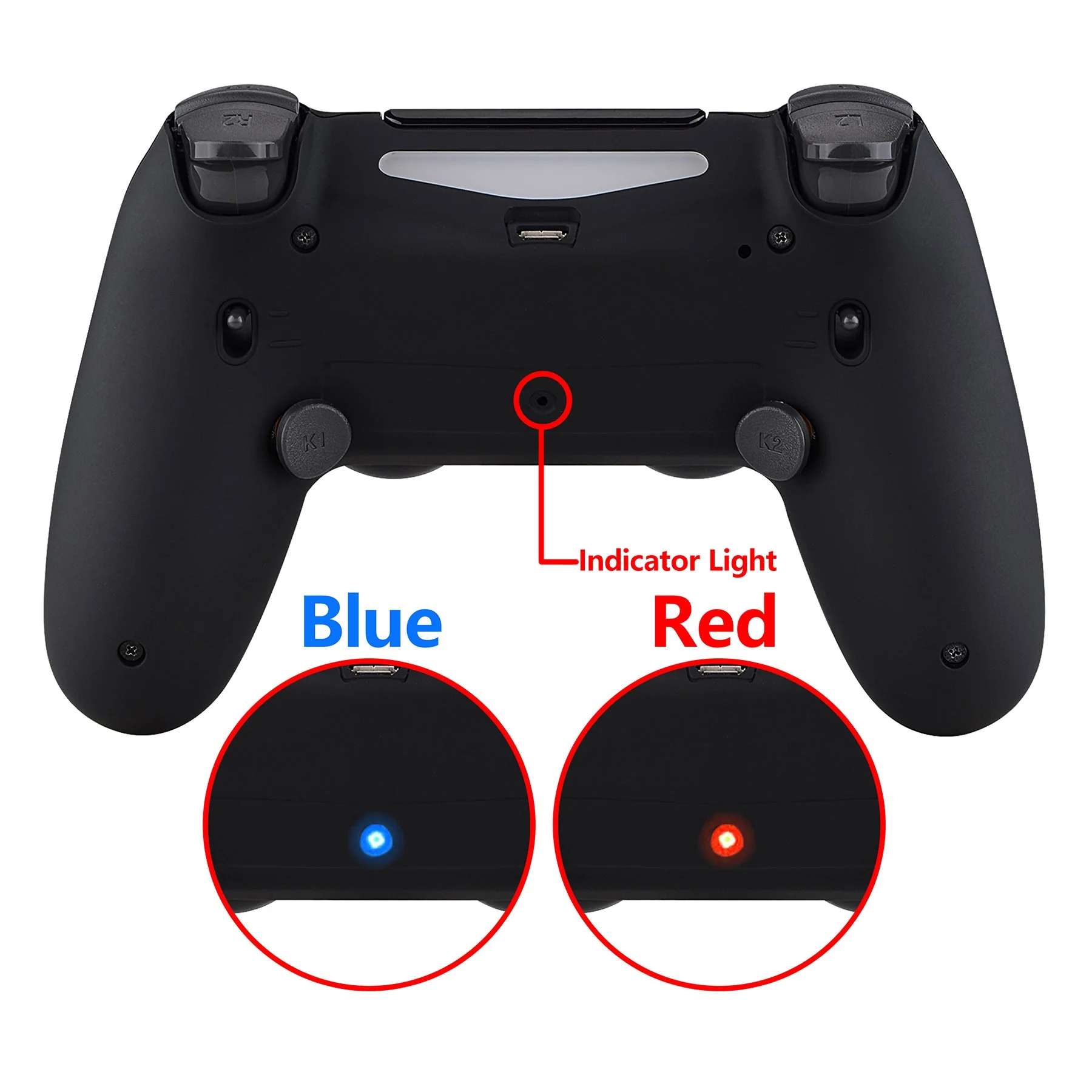 eXtremeRate Dawn 2.0 FlashShot Trigger Stop Remap Kit for PS4 Controller JDM 040/050/055 - Black - Image 8