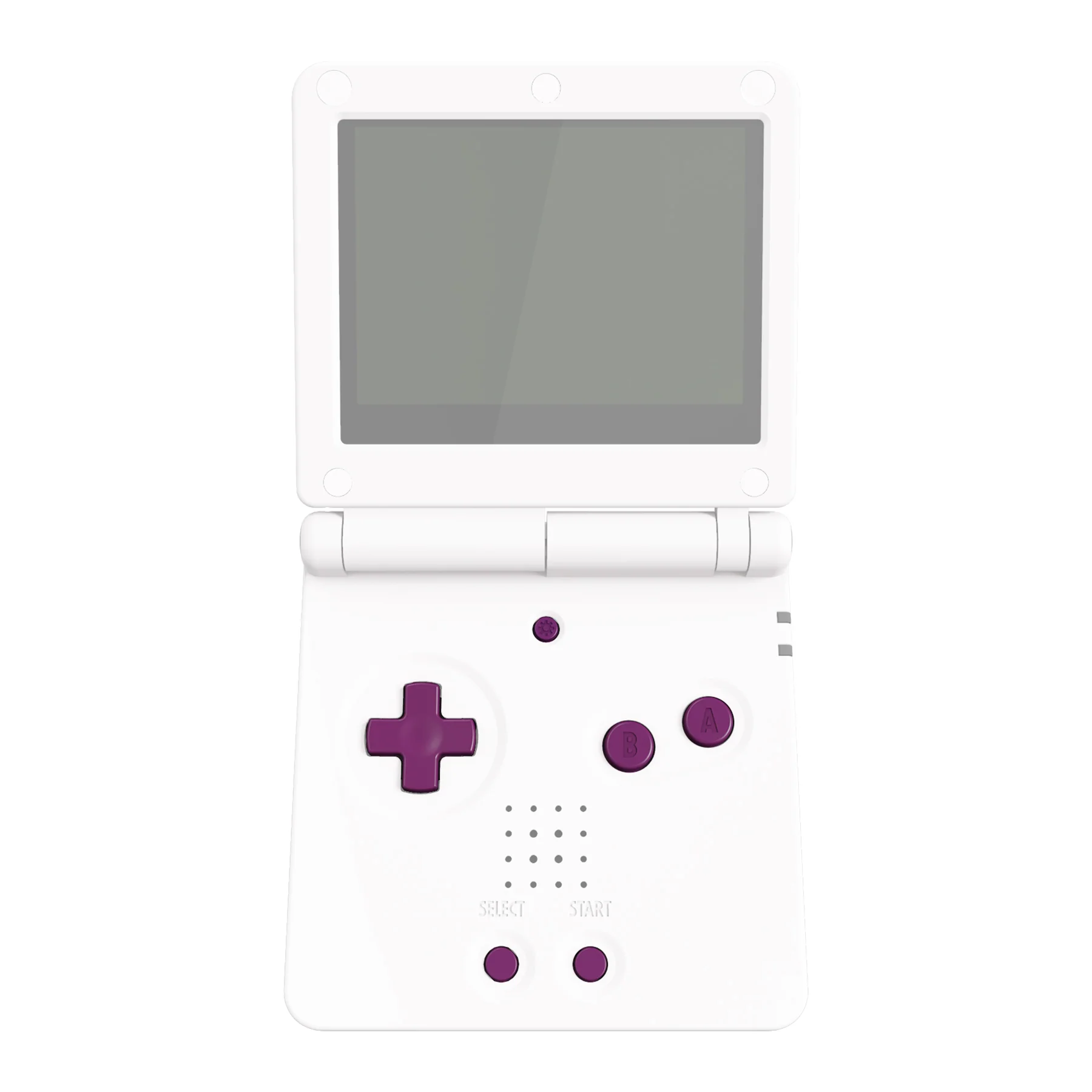 eXtremeRate Custom Replacement Full Set Buttons for Gameboy Advance SP GBA SP Console - DMG Grape