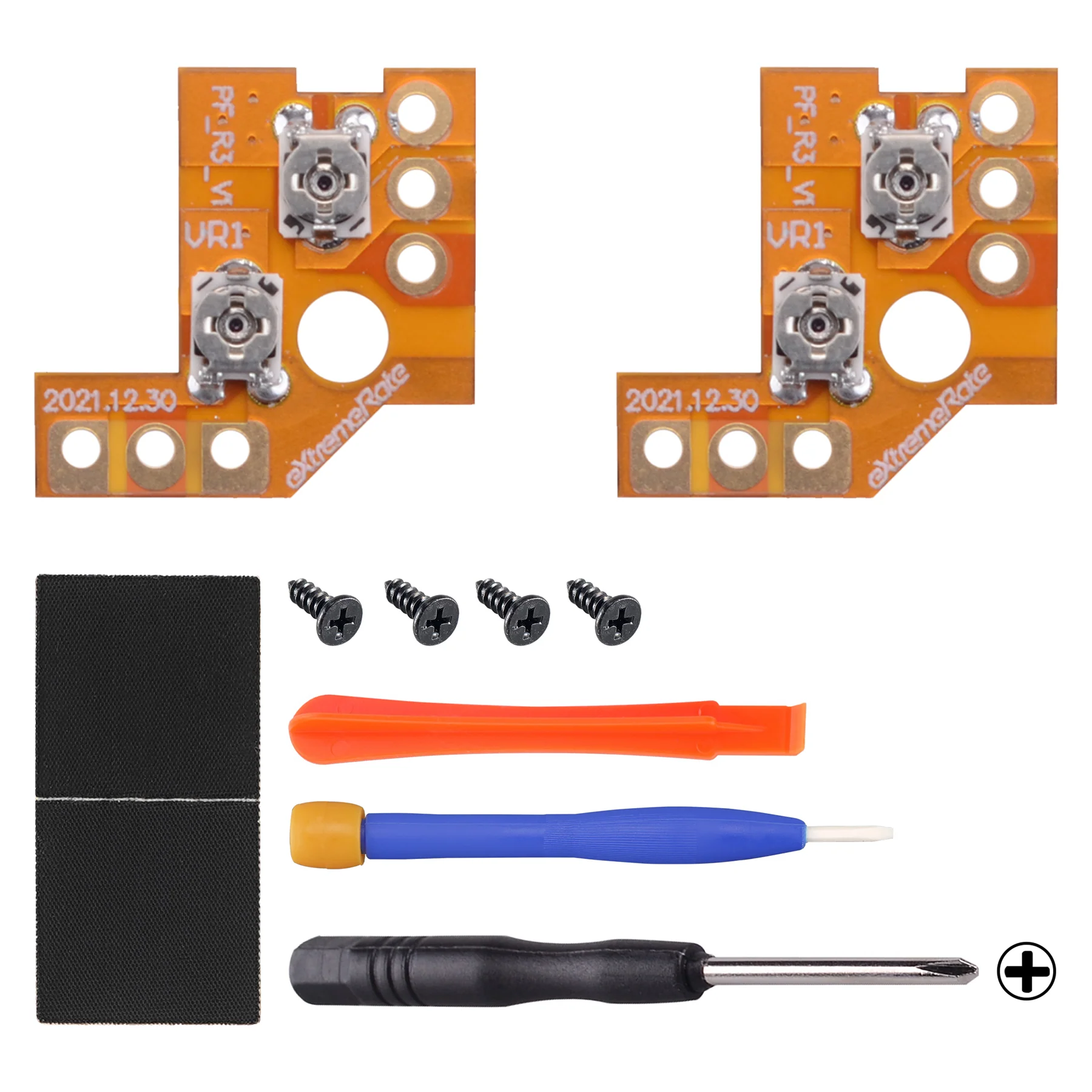 eXtremeRate Drifix Thumbsticks Drift Fix Repair Kit for PS4 Slim Pro Controller (JDM-040/050/055) - Image 2