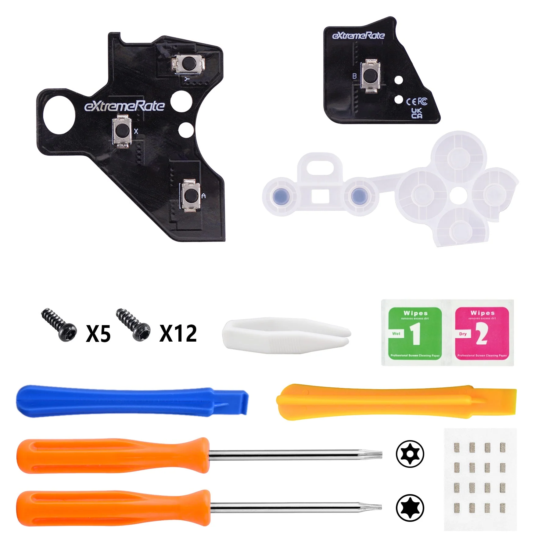 eXtremeRate ABXY Clicky Kit for Xbox Elite Series 2 & Elite 2 Core Controller (Model 1797) - Image 3