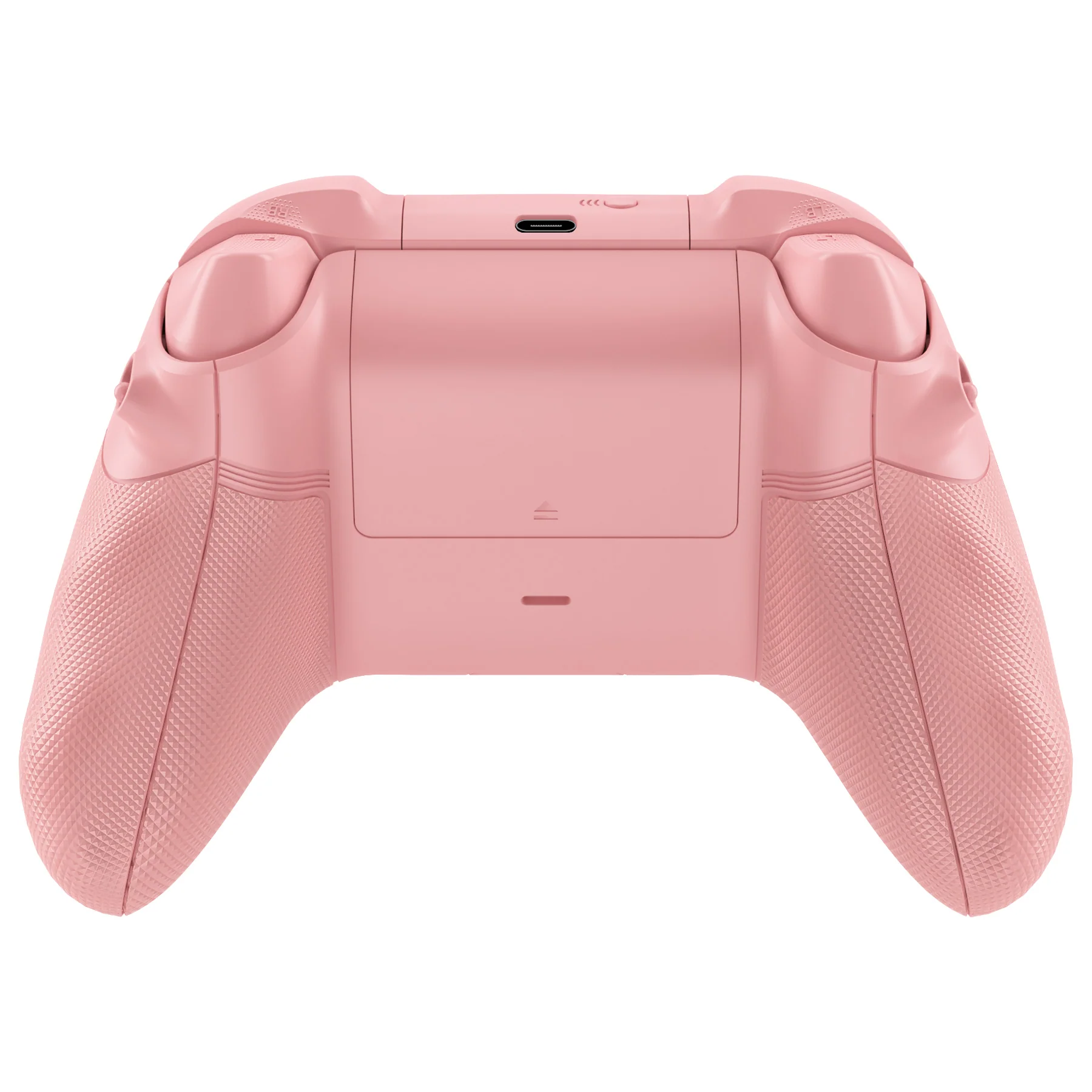 eXtremeRate ASR Version Performance Redesigned Full Set Shell Buttons with Ergonomic Trigger Stop Rubberized Grip for Xbox Series X/S Controller & Xbox Core Controller - Diamond Textured Pale Red - Image 7