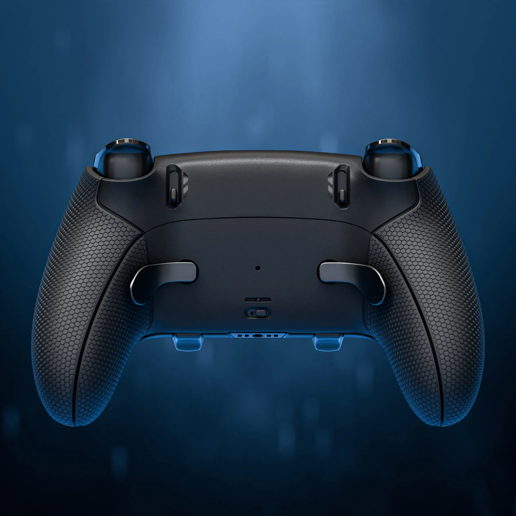 eXtremeRate Beyond-ARC Bottom Shell Kit with Rubberised Grip for PS5 Edge Controller - Black - Image 9