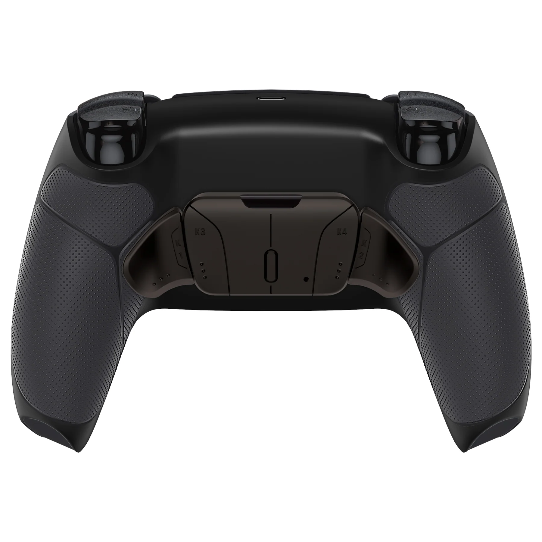 eXtremeRate Black Real Metal Buttons (RMB) Version RISE4 V3 Remap Kit for PS5 Controller BDM-030/040/050 - Rubberized Black - Image 7