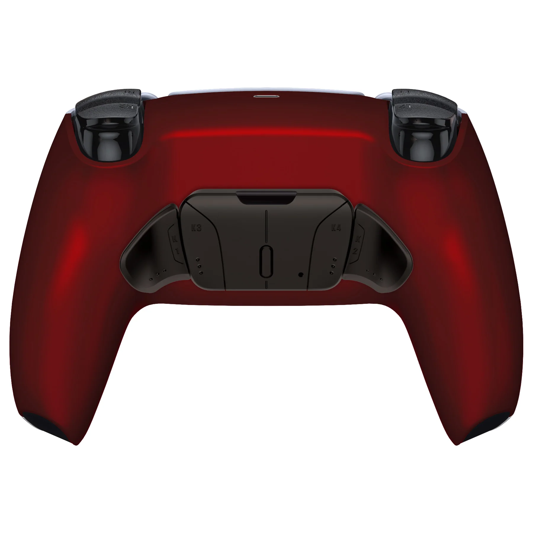 eXtremeRate Black Real Metal Buttons (RMB) Version RISE4 V3 Remap Kit for PS5 Controller BDM-030/040/050 - Scarlet Red - Image 7