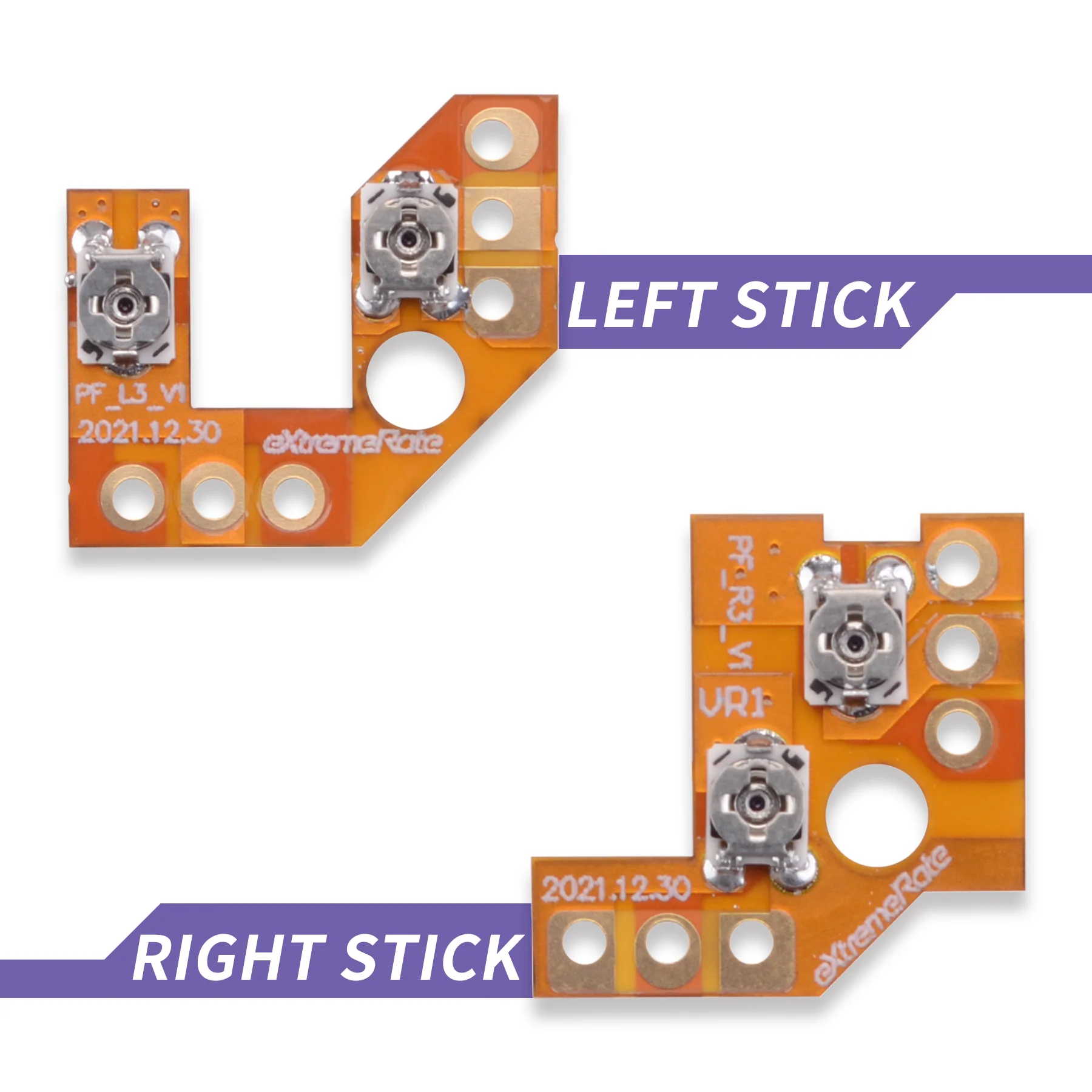 eXtremeRate Custom Drifix Thumbsticks Drift Fix Repair Kit for PS5 Controller BDM-010/020/030/040/050 - Image 5