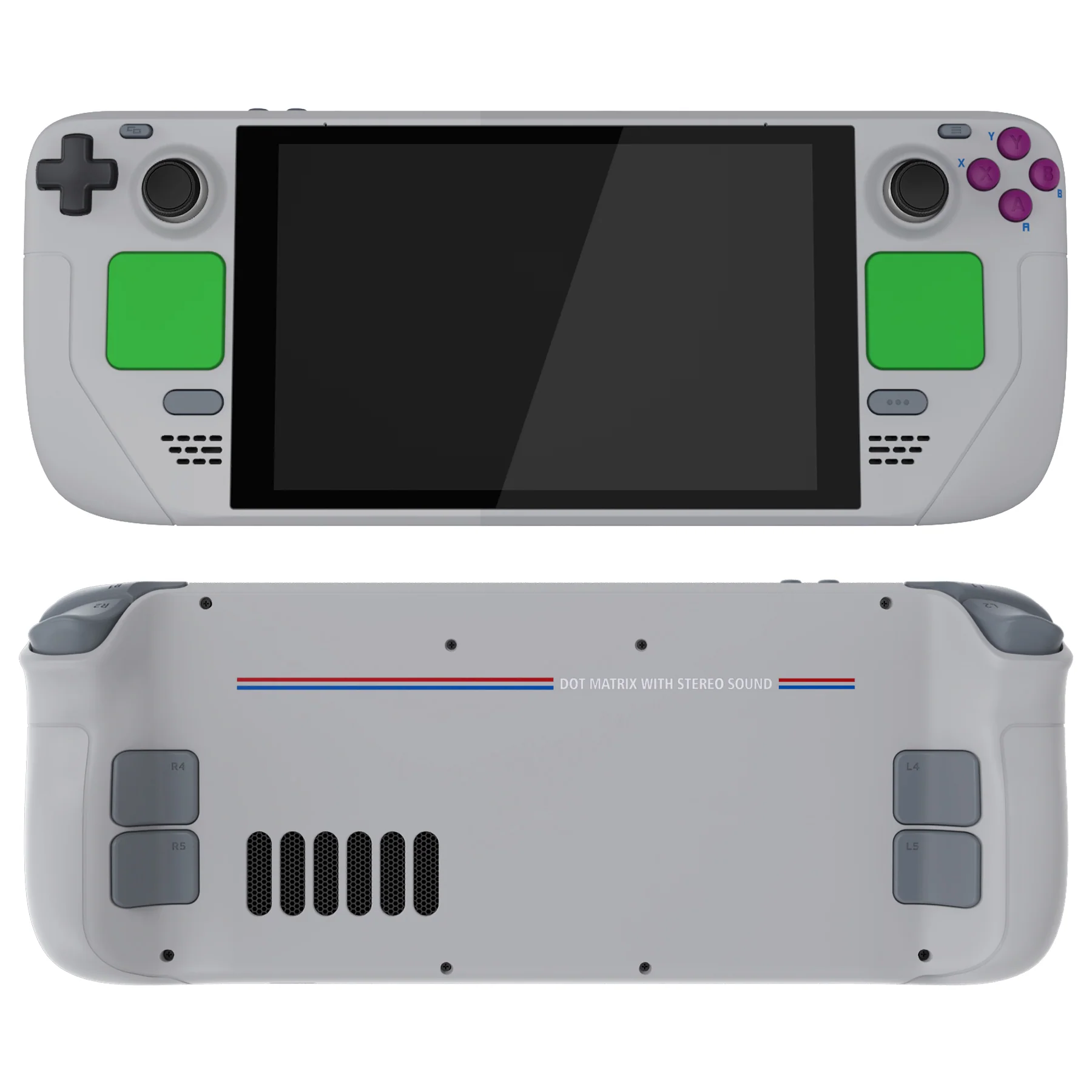 eXtremeRate Custom Full Set Shell with Buttons for Steam Deck LCD - Classic 1989 GB DMG-01