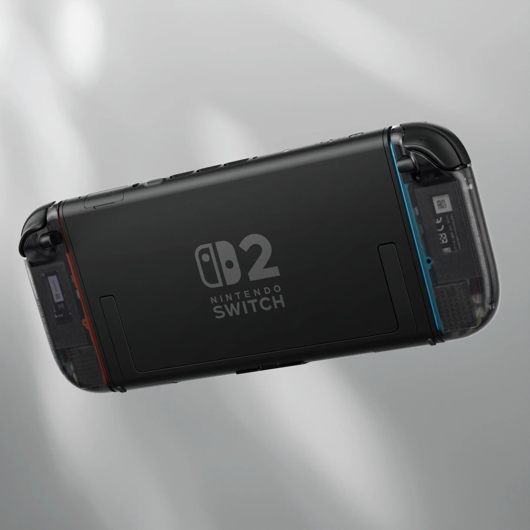 eXtremeRate D-Pad Version Replacement Full Set Shell Case with Buttons for Joycon 2 of Nintendo Switch 2 - Essence Version - Clear Slate Black - Image 11