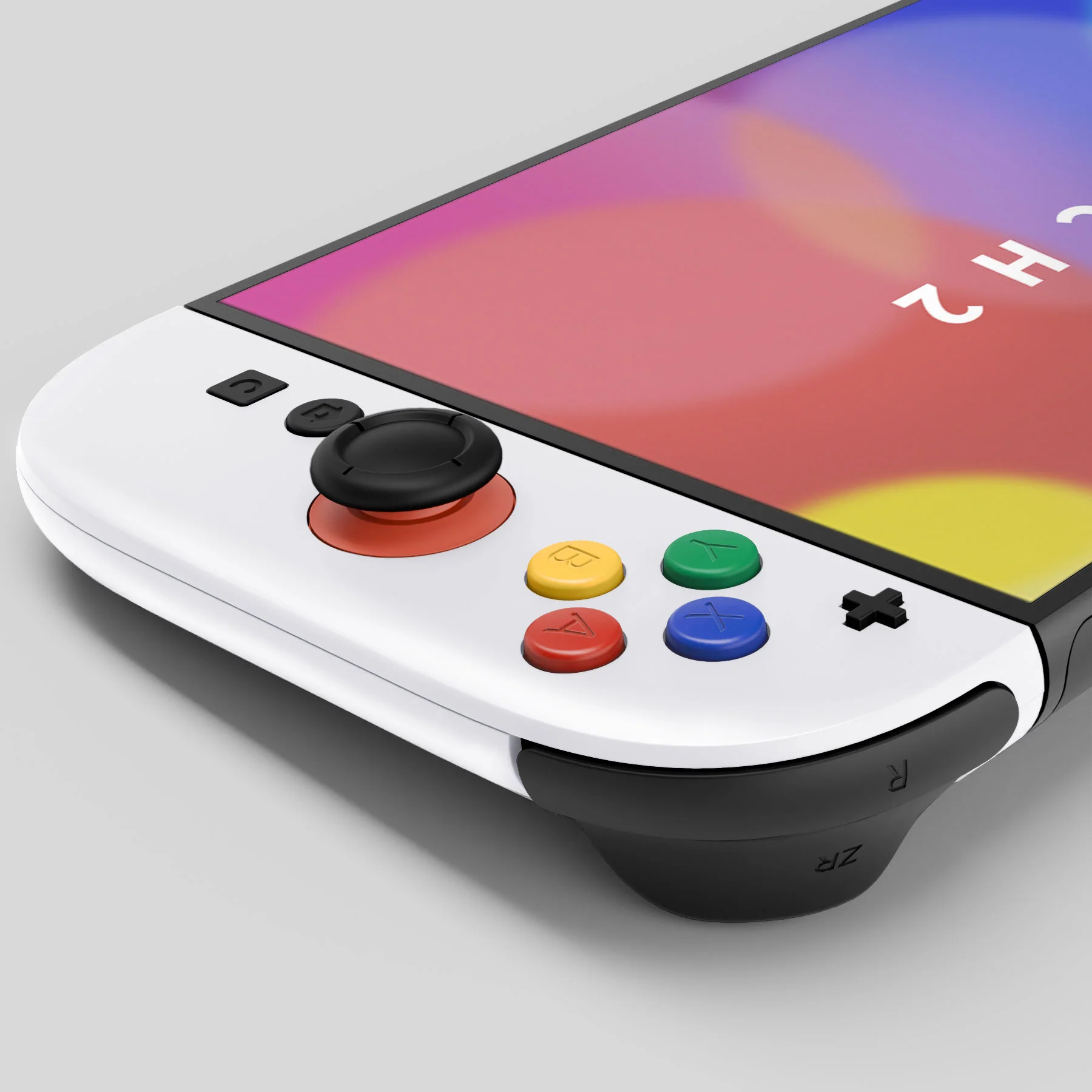 eXtremeRate D-Pad Version Replacement Full Set Shell Case with Buttons for Joycon 2 of Nintendo Switch 2 - Essence Version - White - Image 8