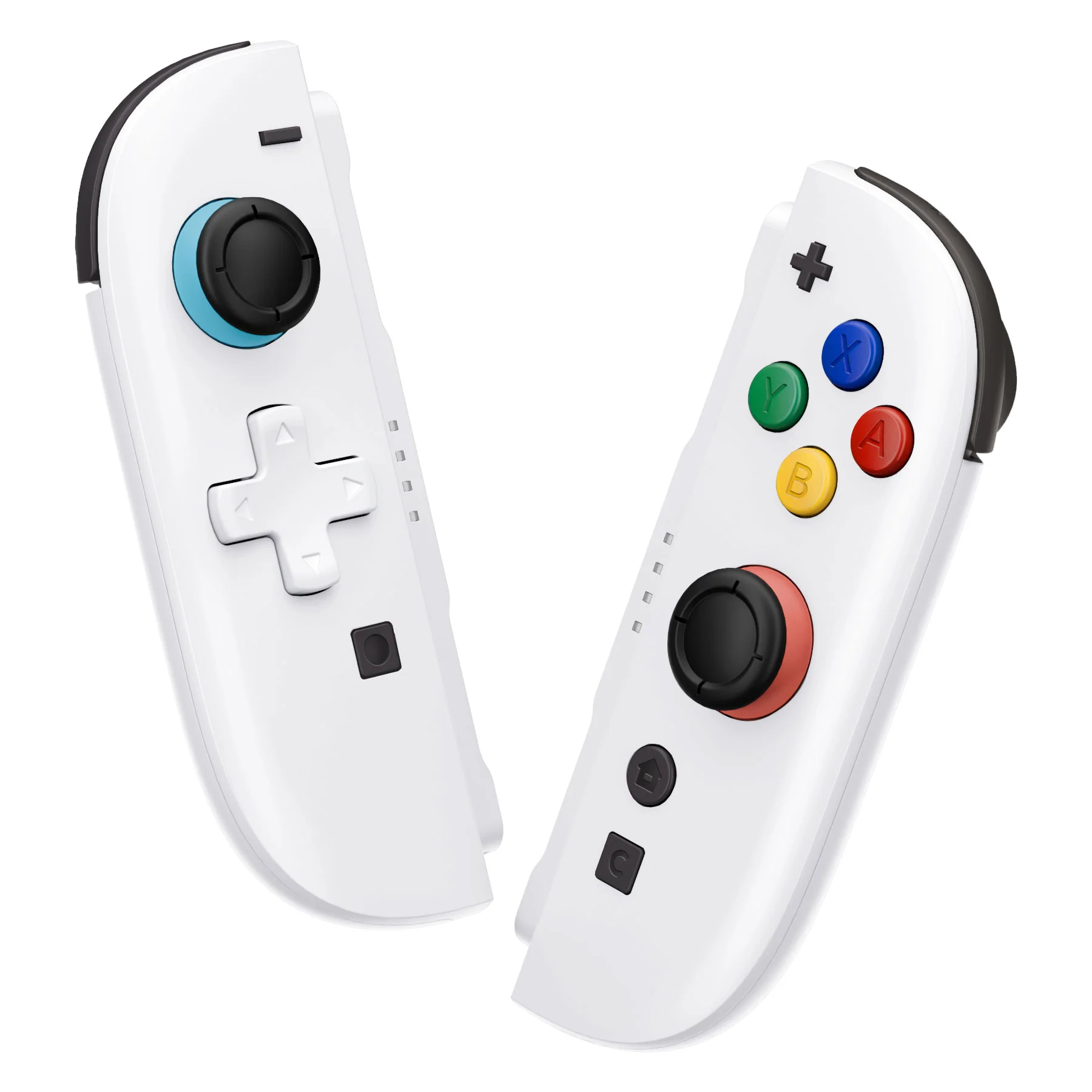 eXtremeRate D-Pad Version Replacement Full Set Shells with Buttons for Nintendo Switch 2 - Deluxe Version - White - Image 7