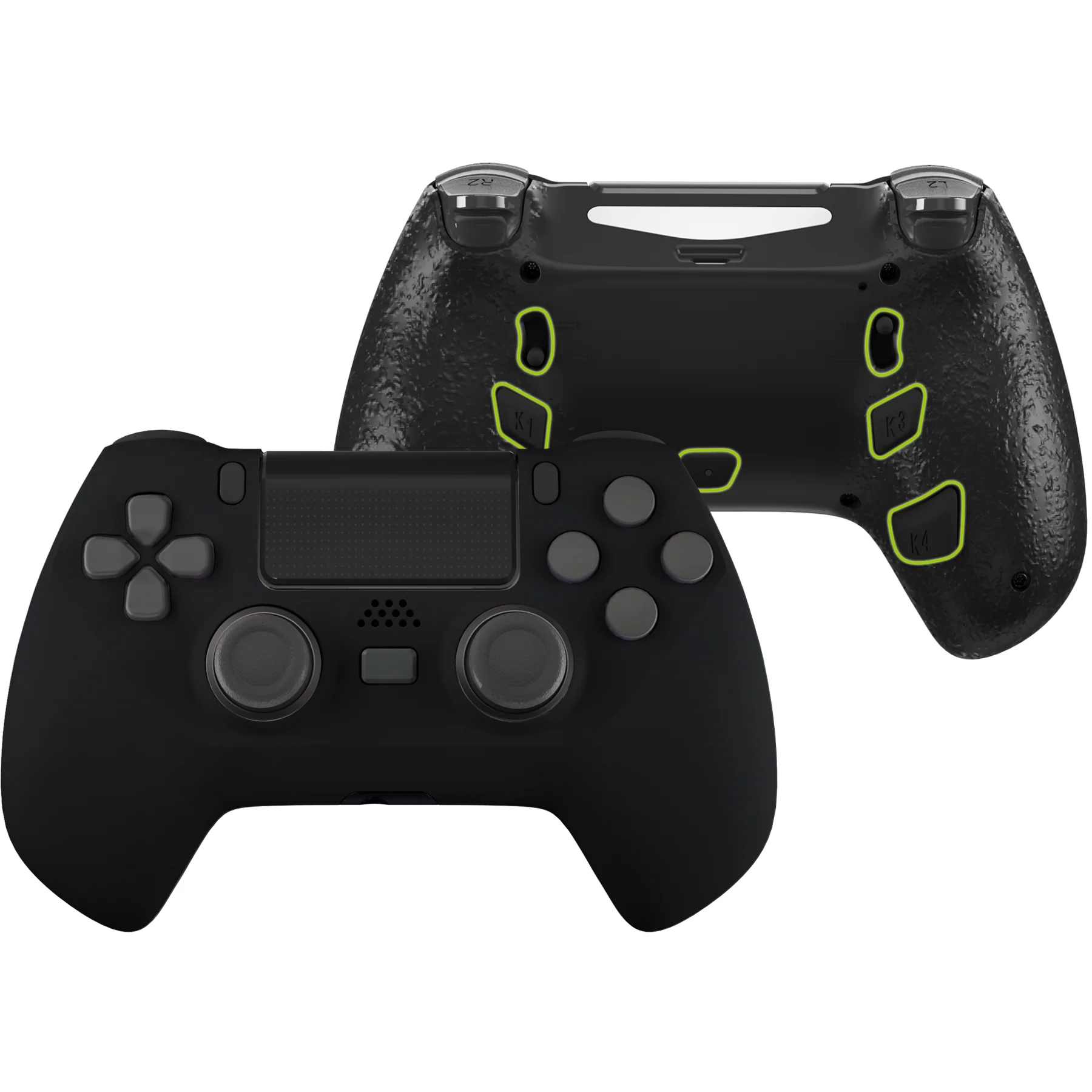 eXtremeRate DECADE Tournament Controller (DTC) Upgrade Kit for PS4 Controller JDM-040/050/055 - Black