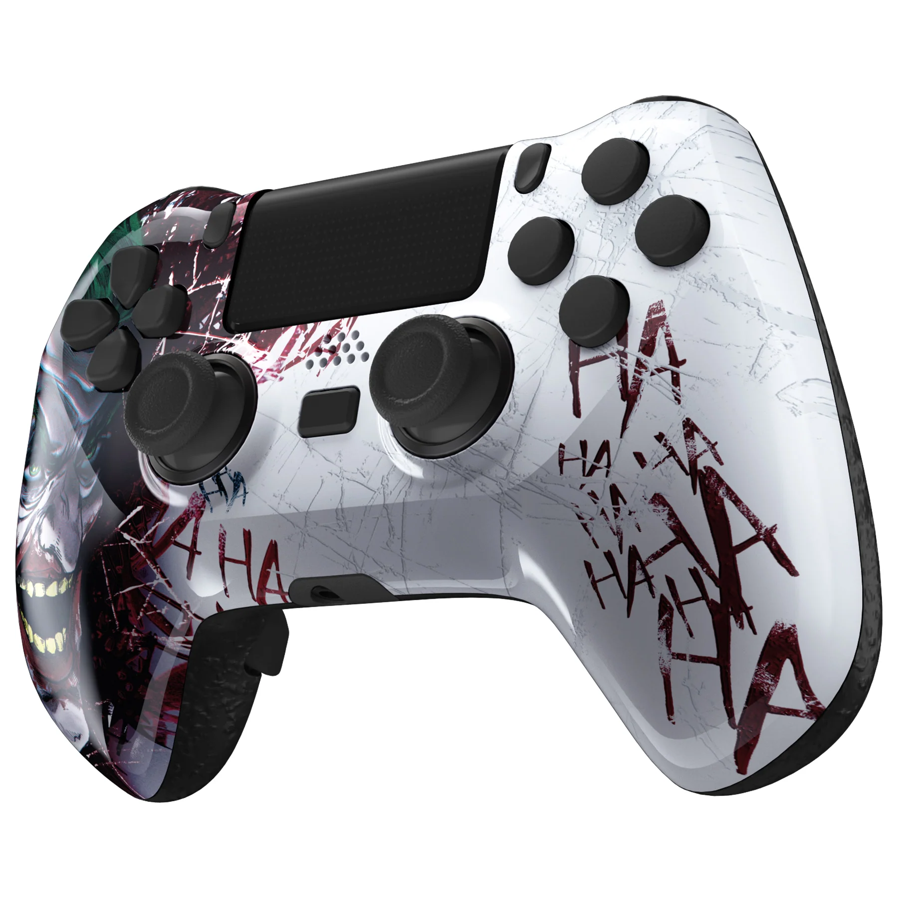 eXtremeRate DECADE Tournament Controller (DTC) Upgrade Kit for PS4 Controller JDM-040/050/055 - Clown HAHAHA - Image 7