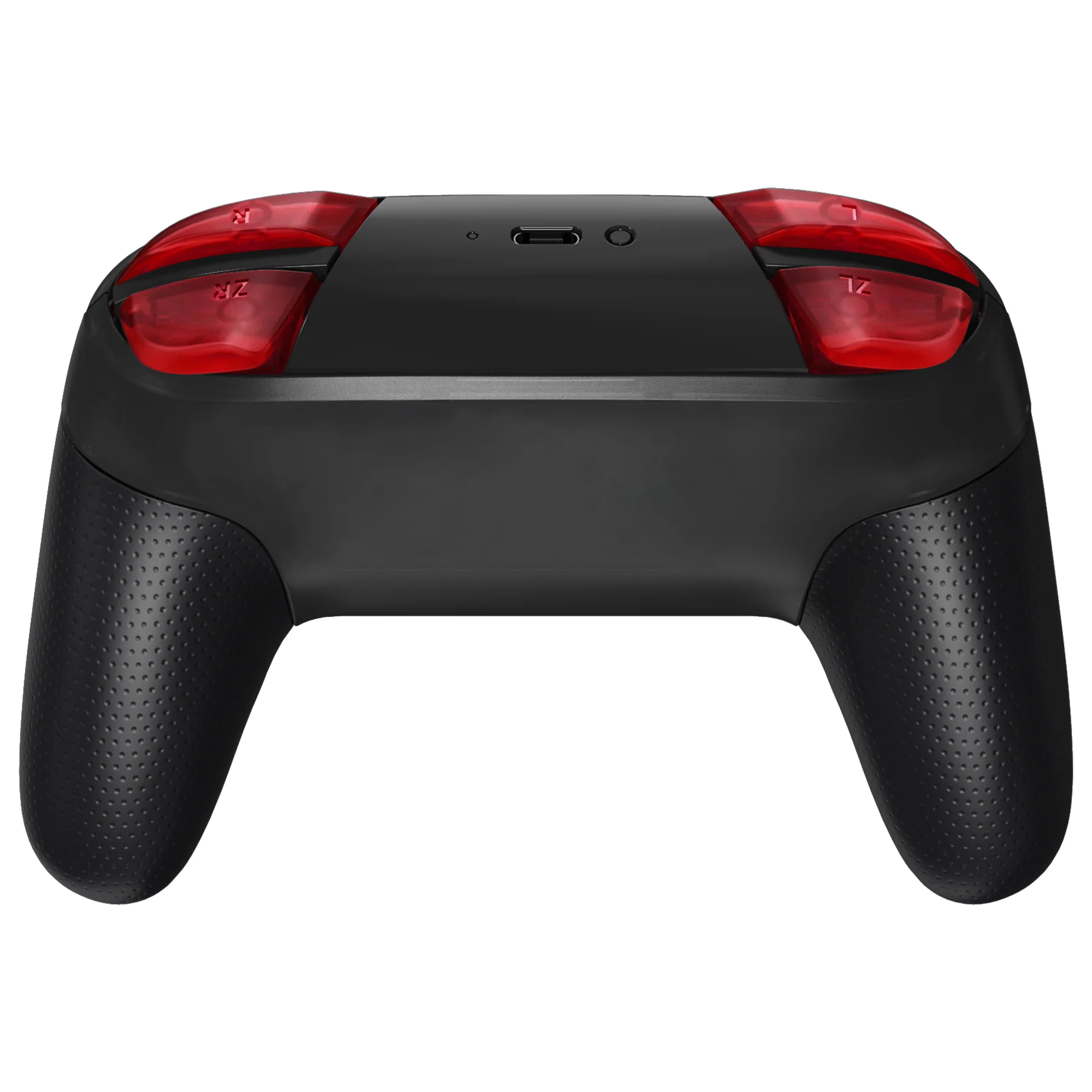 eXtremeRate DIY Replacement Full Set Buttons for Nintendo Switch Pro Controller - Clear Red - Image 8