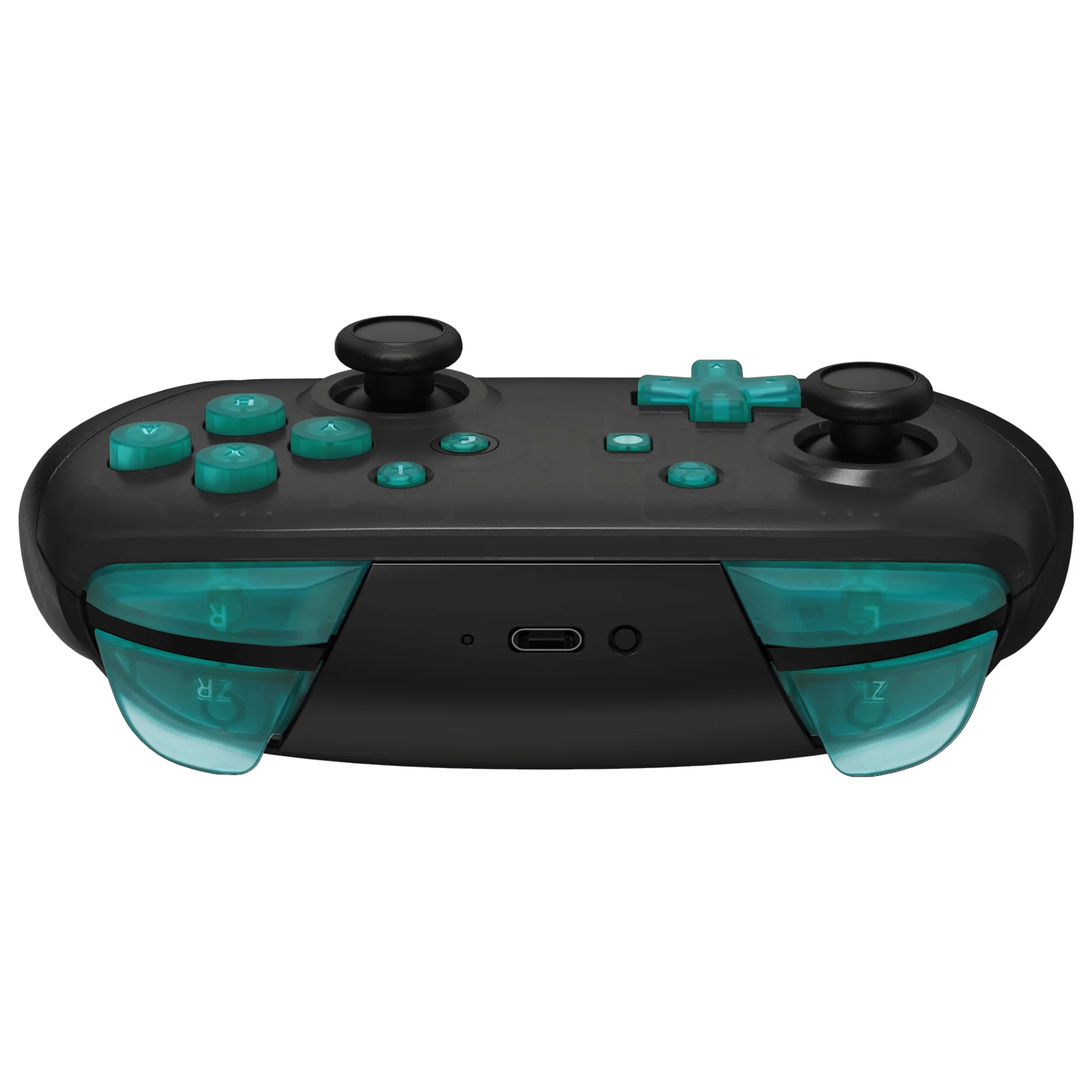 eXtremeRate DIY Replacement Full Set Buttons for Nintendo Switch Pro Controller - Emerald Green - Image 7