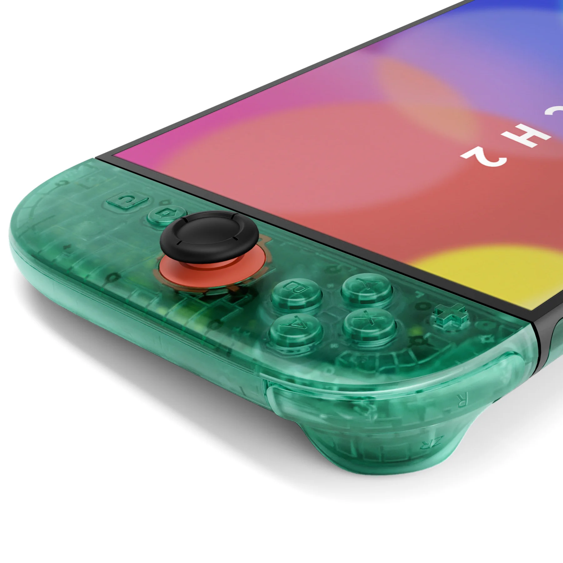 eXtremeRate DIY Replacement Full Set Shells with Buttons for Nintendo Switch 2 - Deluxe Version - Emerald Green - Image 11