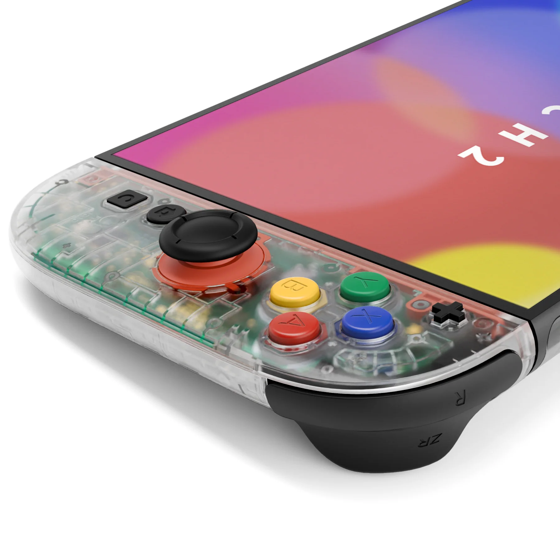 eXtremeRate DIY Replacement Full Set Shells with Buttons for Nintendo Switch 2 - Essence Version - Clear - Image 11