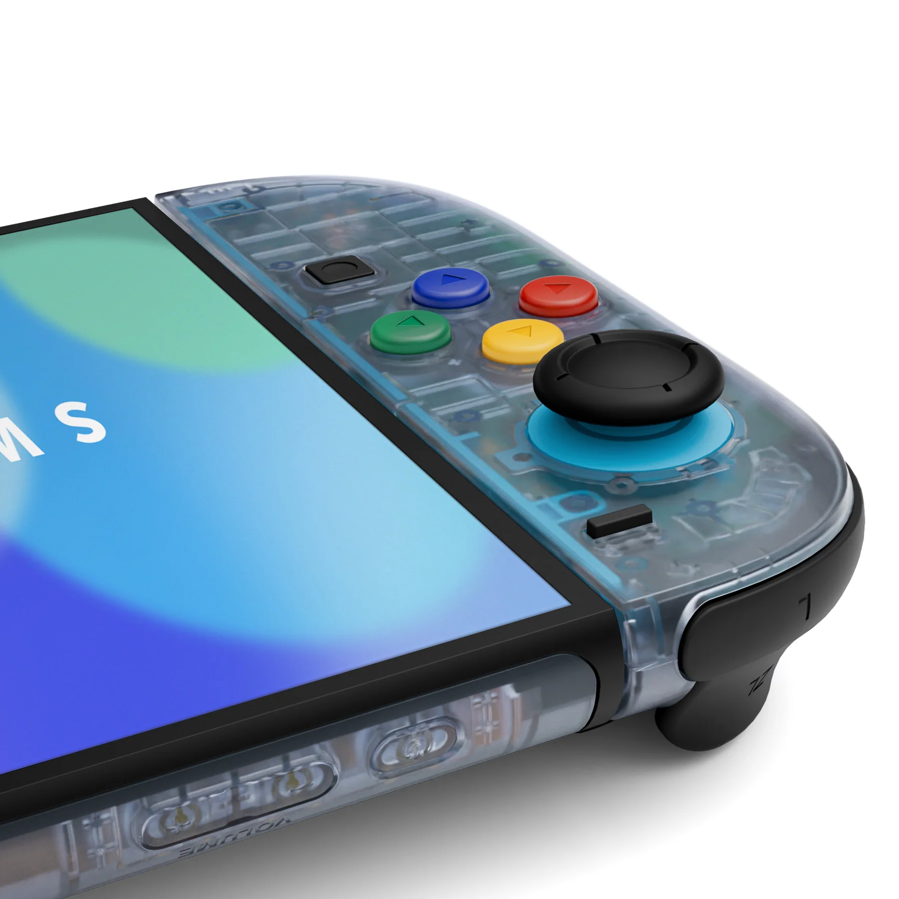 eXtremeRate DIY Replacement Full Set Shells with Buttons for Nintendo Switch 2 - Essence Version - Clear Glacier Blue - Image 10