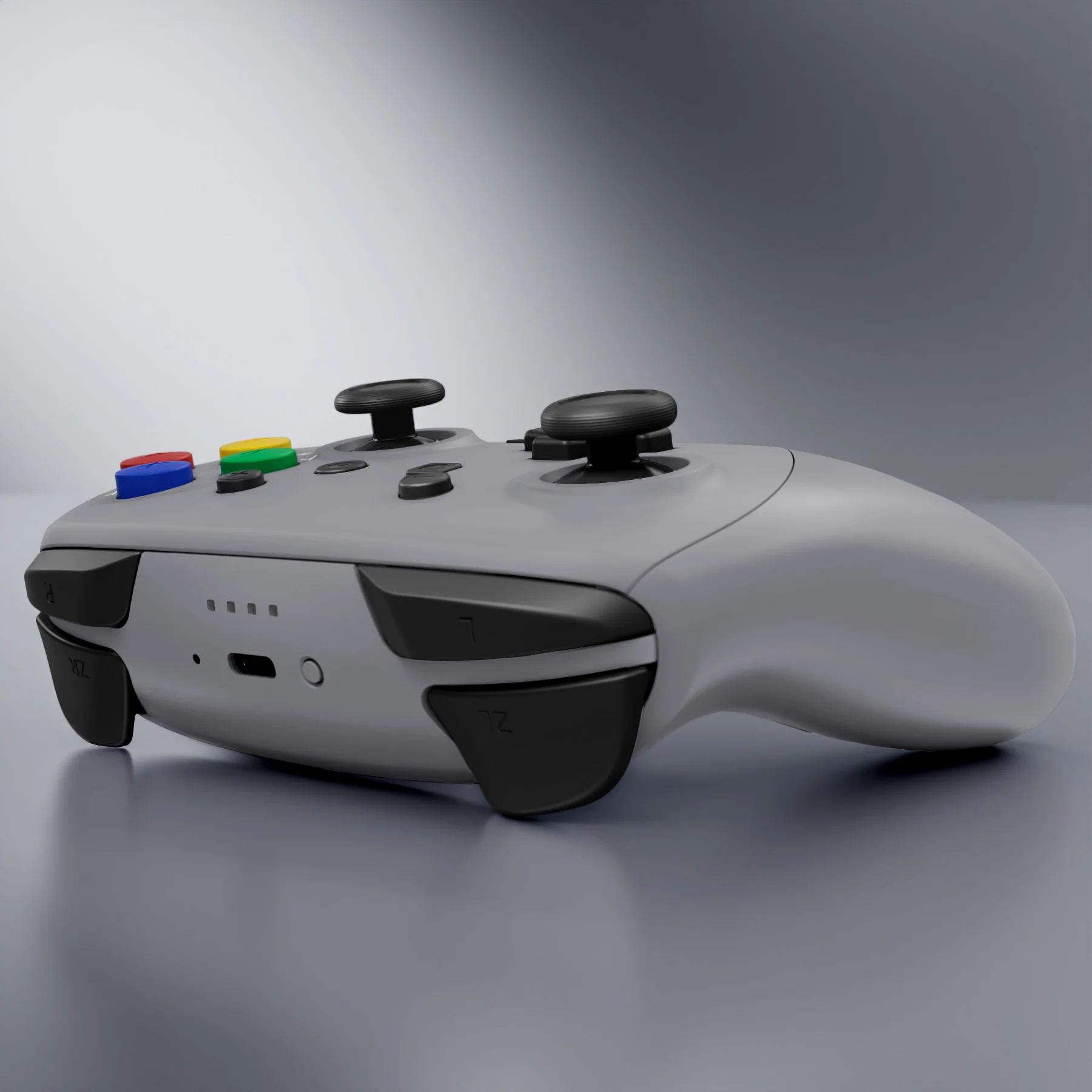 eXtremeRate DIY Replacement Full Set Shells with Buttons for Nintendo Switch 2 Pro Controller - SFC SNES Classic EU - Image 8