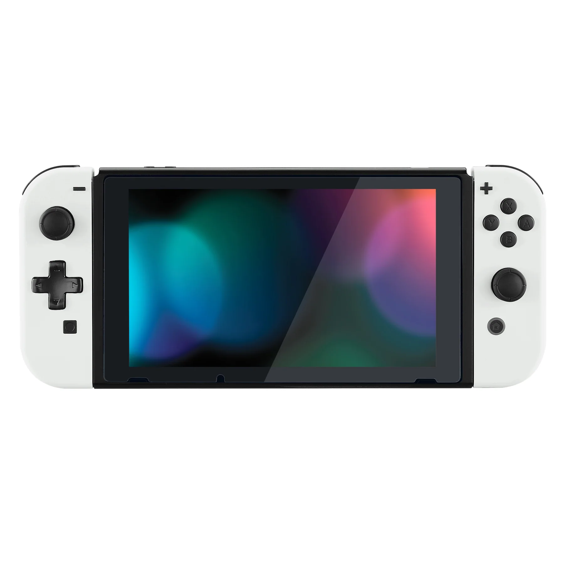 eXtremeRate Dpad Version Replacement Full Set Shell Case with Buttons for Joycon of NS Switch - White - Image 4